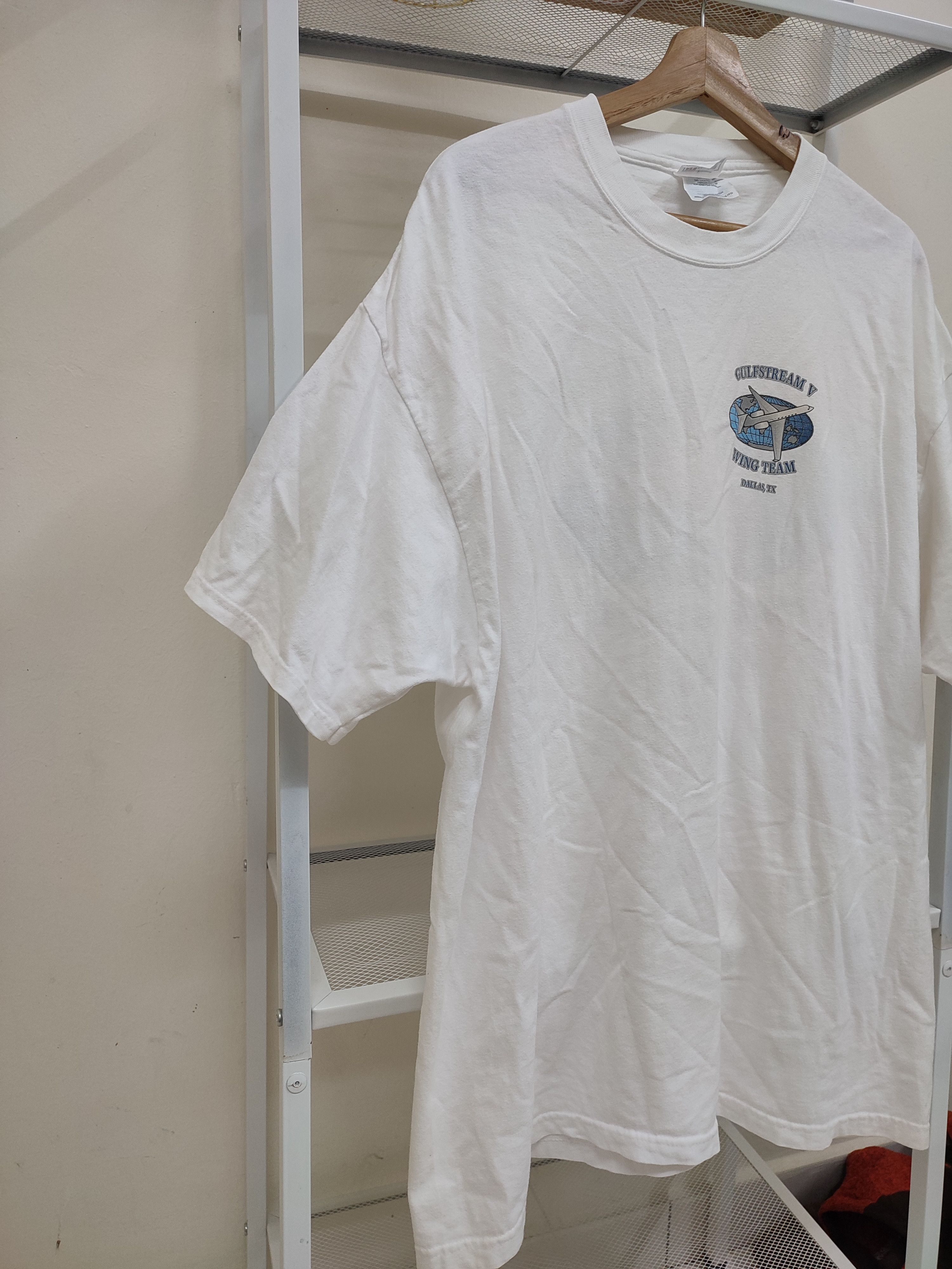 Hanes 💥90💥 Manufacturing The Best Wing Ever Built Vintage Tee Size US XL / EU 56 / 4 - 4 Thumbnail