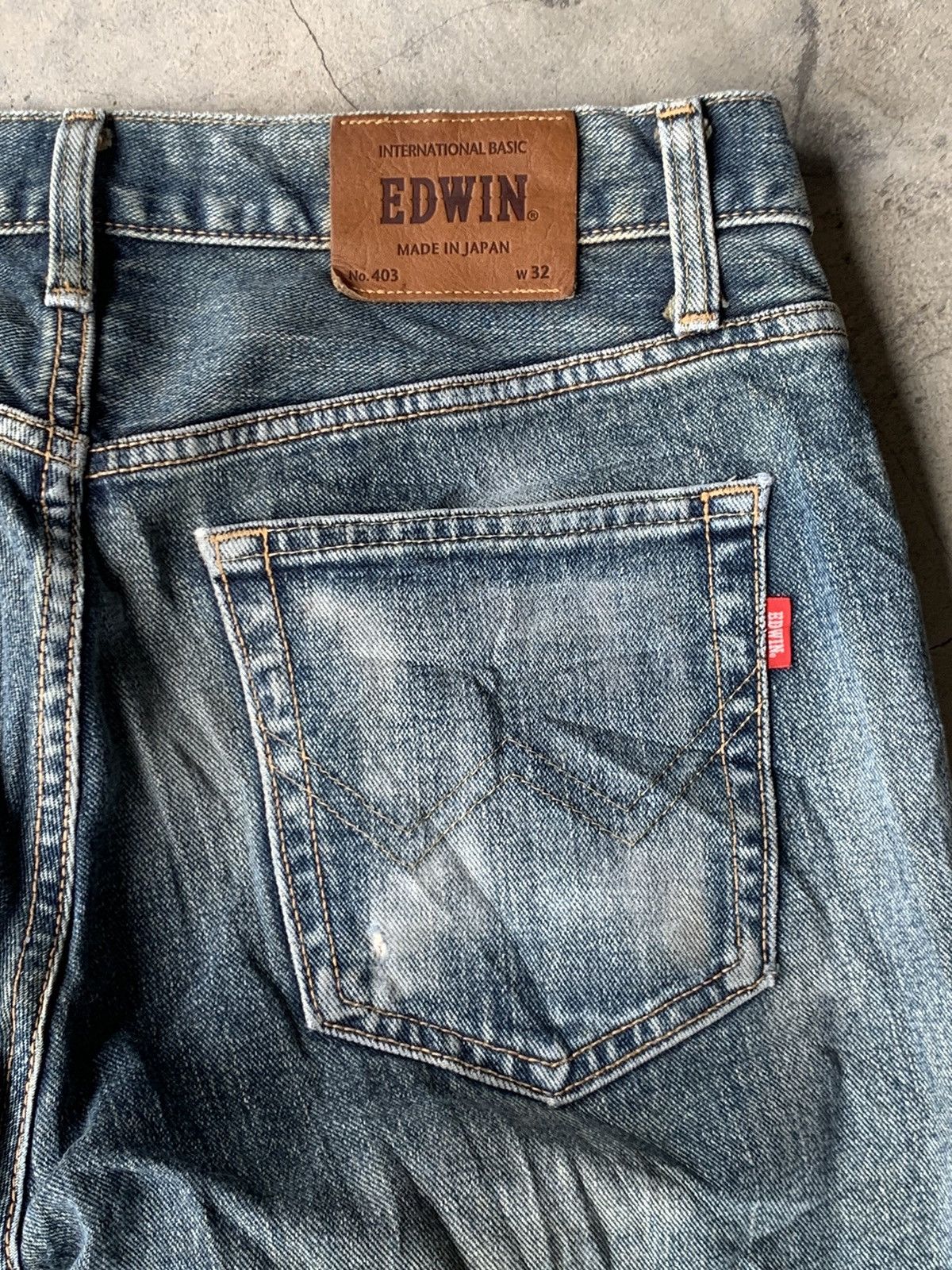 Edwin Edwin 403 International Basic Made In Japan Distressed Denim Size US 32 / EU 48 - 3 Thumbnail