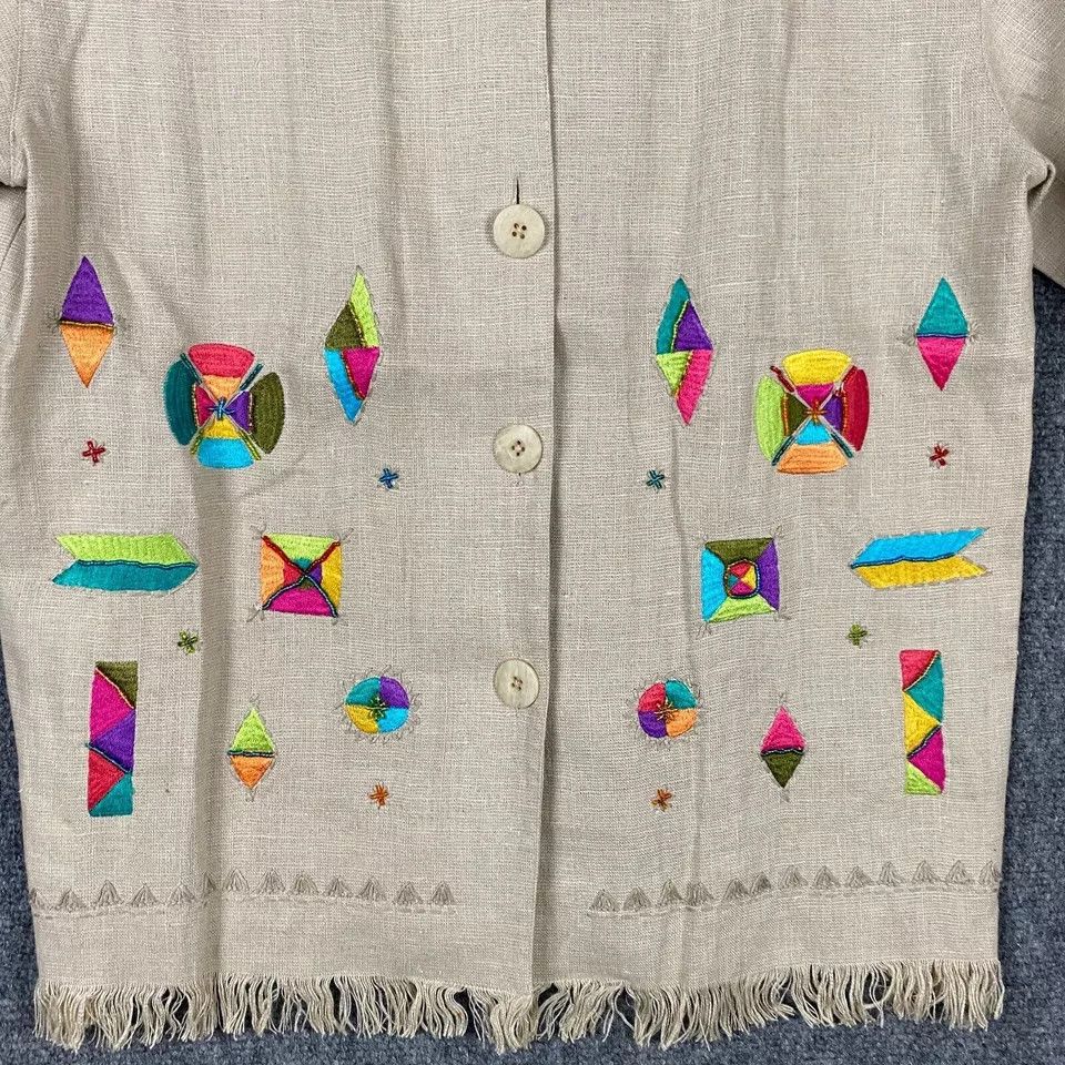 Other I.B. Diffusion Top Size 6 Button Up Women's Beige Adults Size M / US 6-8 / IT 42-44 - 2 Thumbnail
