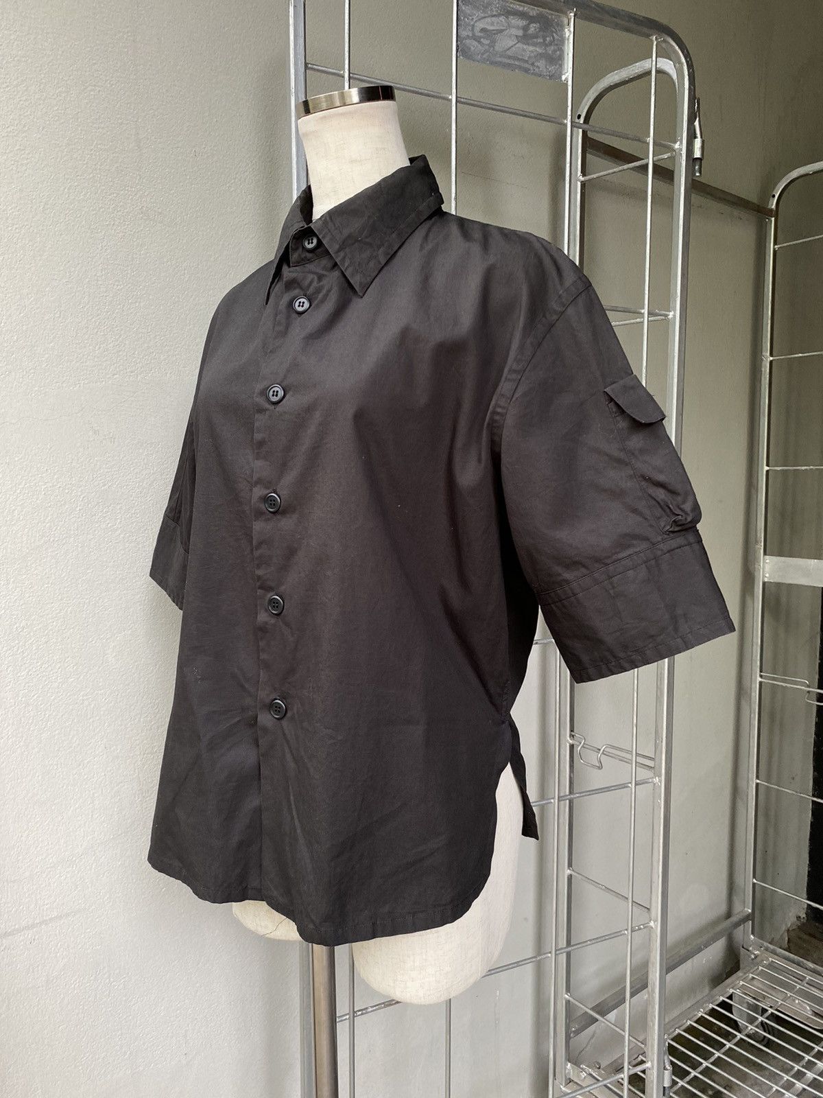 Japanese Brand FICCE-MEDIUM- FICCE UOMO Shadow Relax Shirt Size XS / US 0-2 / IT 36-38 - 10 Thumbnail