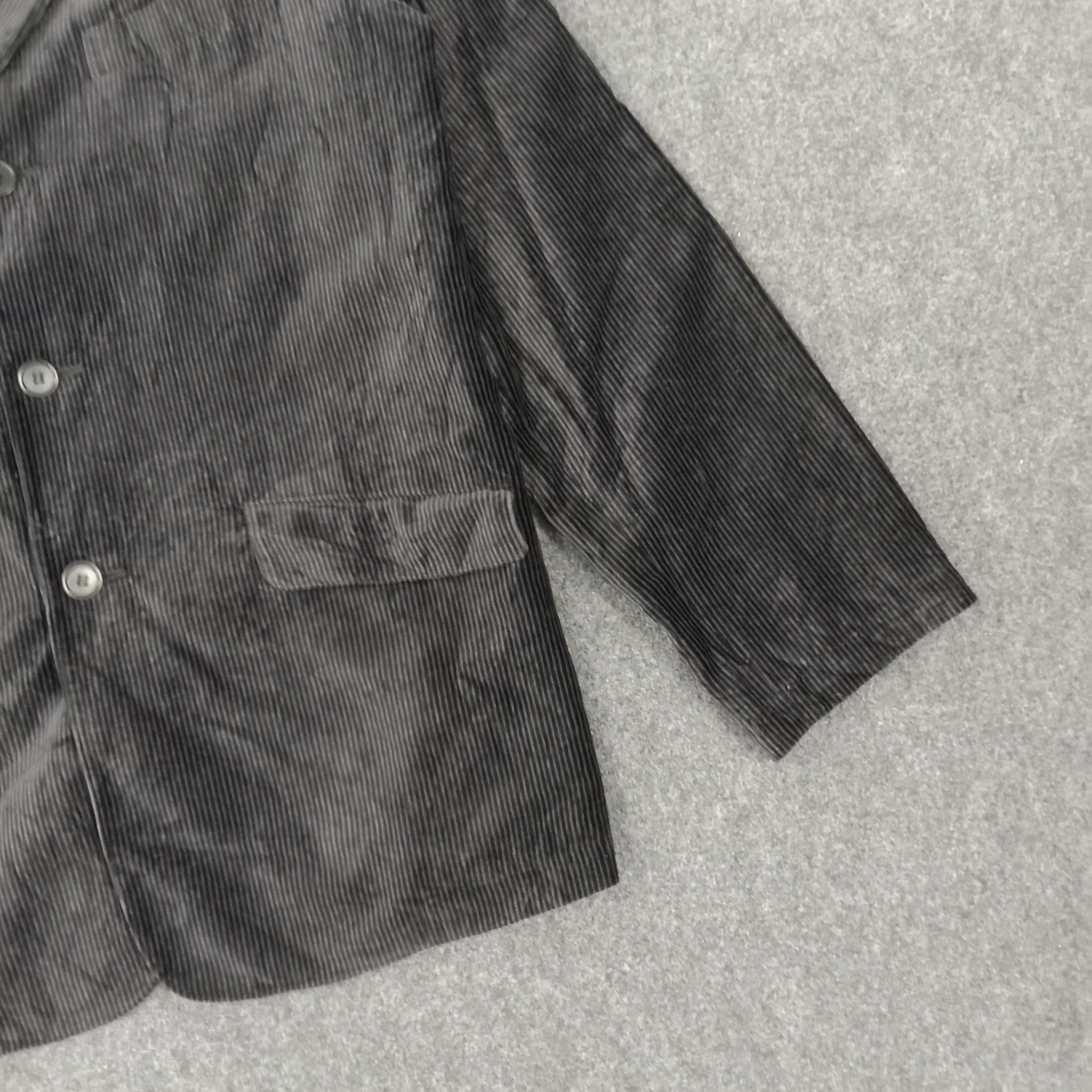Vintage × Yohji Yamamoto A.A.R Yohji Yamamoto Japanese Designer Velvet Blazer Size 36R - 2 Thumbnail