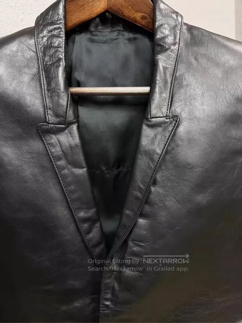 Rick Owens Rick Owens Leather Blazer Jacket for Sale. Size US M / EU 48-50 / 2 - 3 Thumbnail