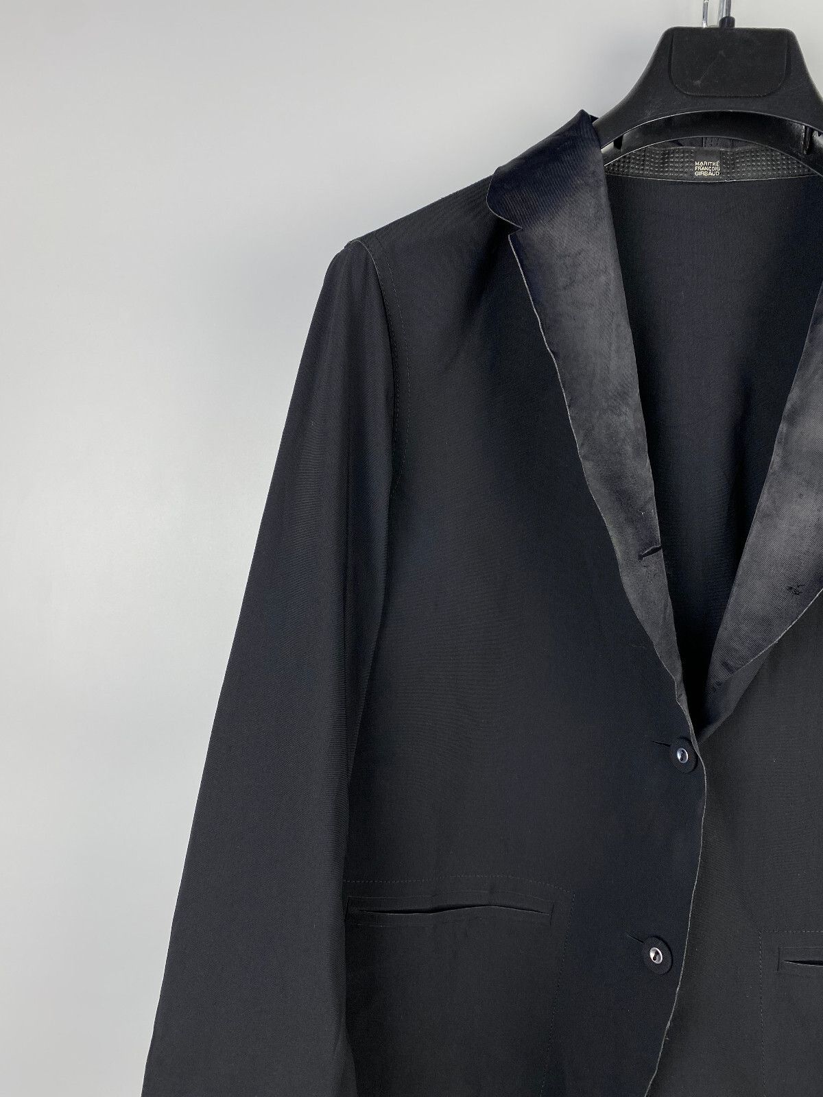 Marithe + Francois Girbaud Marithe Francois Girbaud Nylon Blazer Jacket Size S / US 4 / IT 40 - 4 Thumbnail