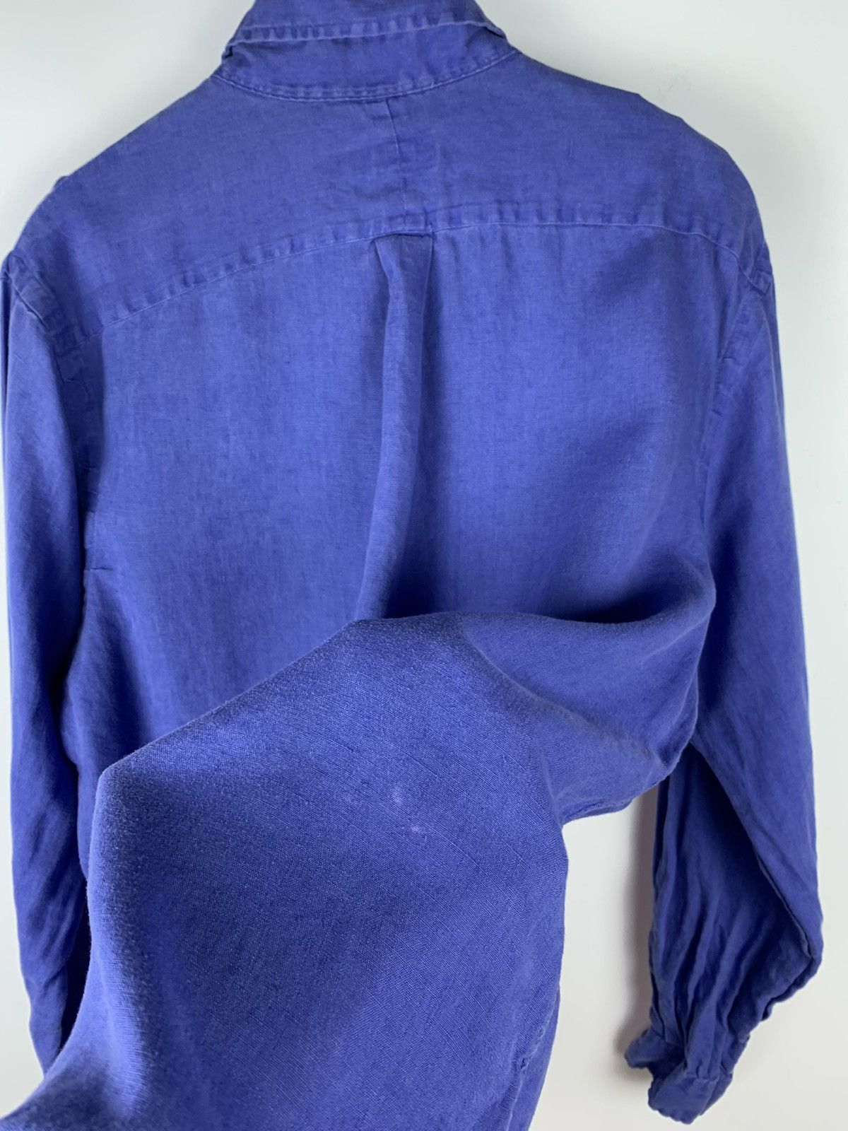 Polo Ralph Lauren Polo Ralph Lauren Linen Shirt Buttons Ups Men’s Size L Blue Size US L / EU 52-54 / 3 - 13 Thumbnail