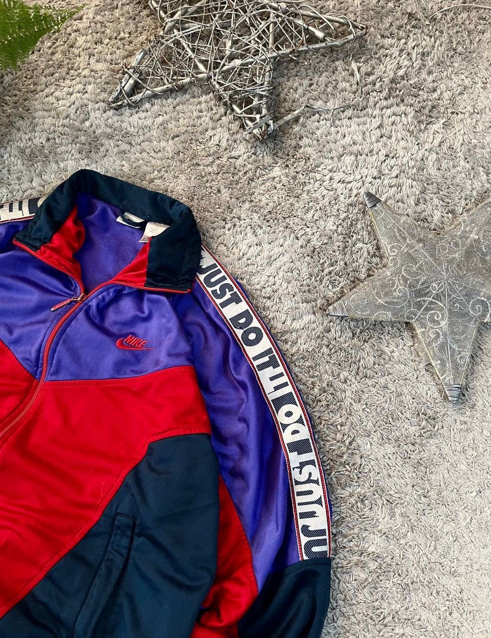 Nike × Vintage 90s Nike Vintage Zip Hoodie Streetwear Logo Swoosh Rare Size US L / EU 52-54 / 3 - 5 Thumbnail