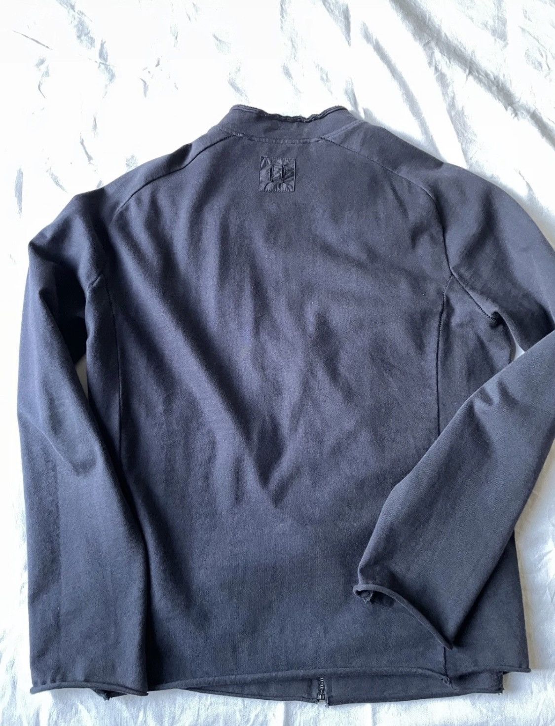 hannes roether Dark blue zip pullover by Hannes Roether Size US M / EU 48-50 / 2 - 5 Thumbnail