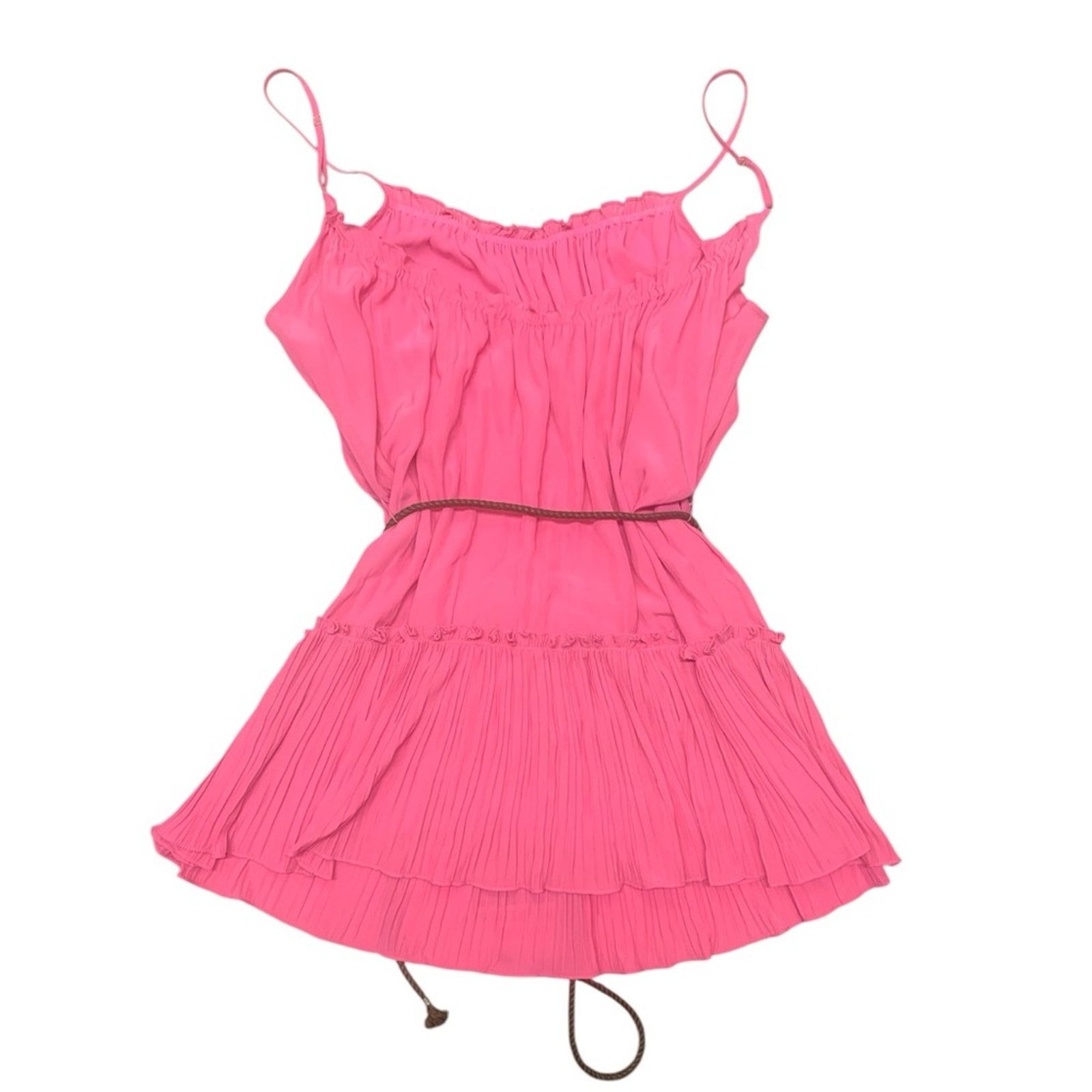 Ramy Brook Brand New Ramy Brook Tatiana Dress in Pink size M Size M / US 6-8 / IT 42-44 - 2 Thumbnail