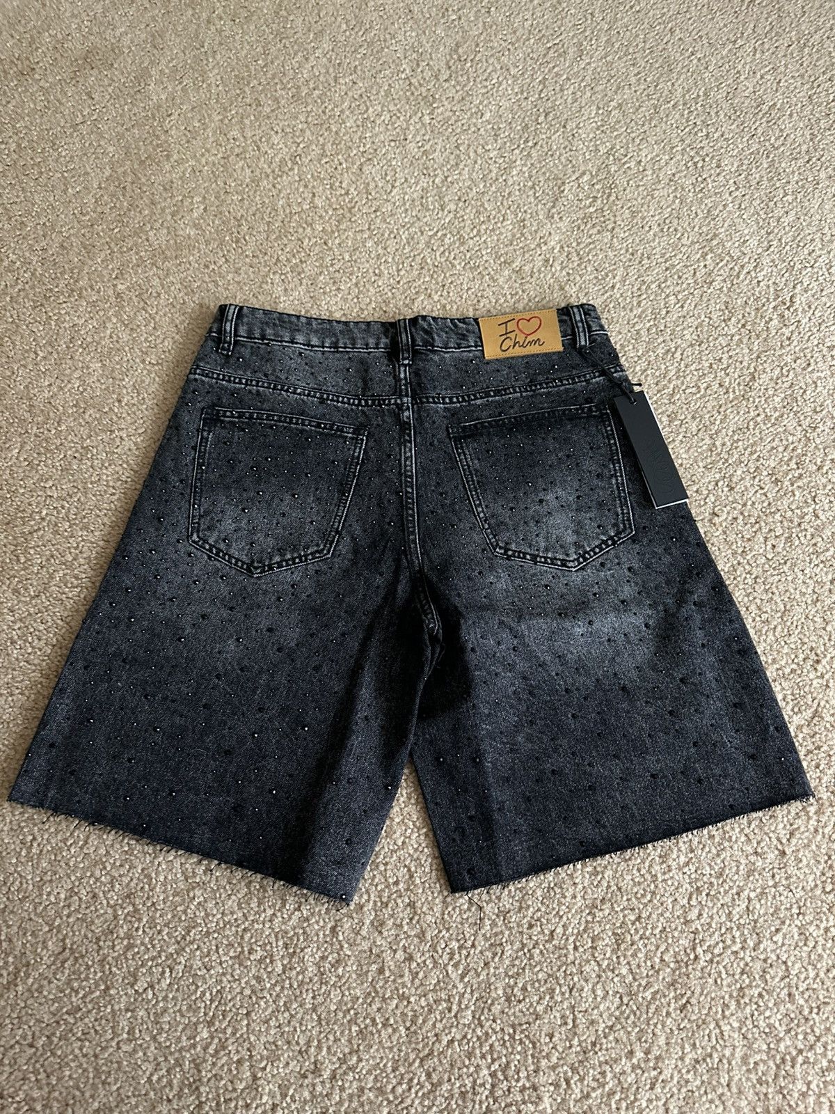 HMDD HMDD Black Crystal Billie Jean Shorts Size Small Size US 32 / EU 48 - 5 Thumbnail