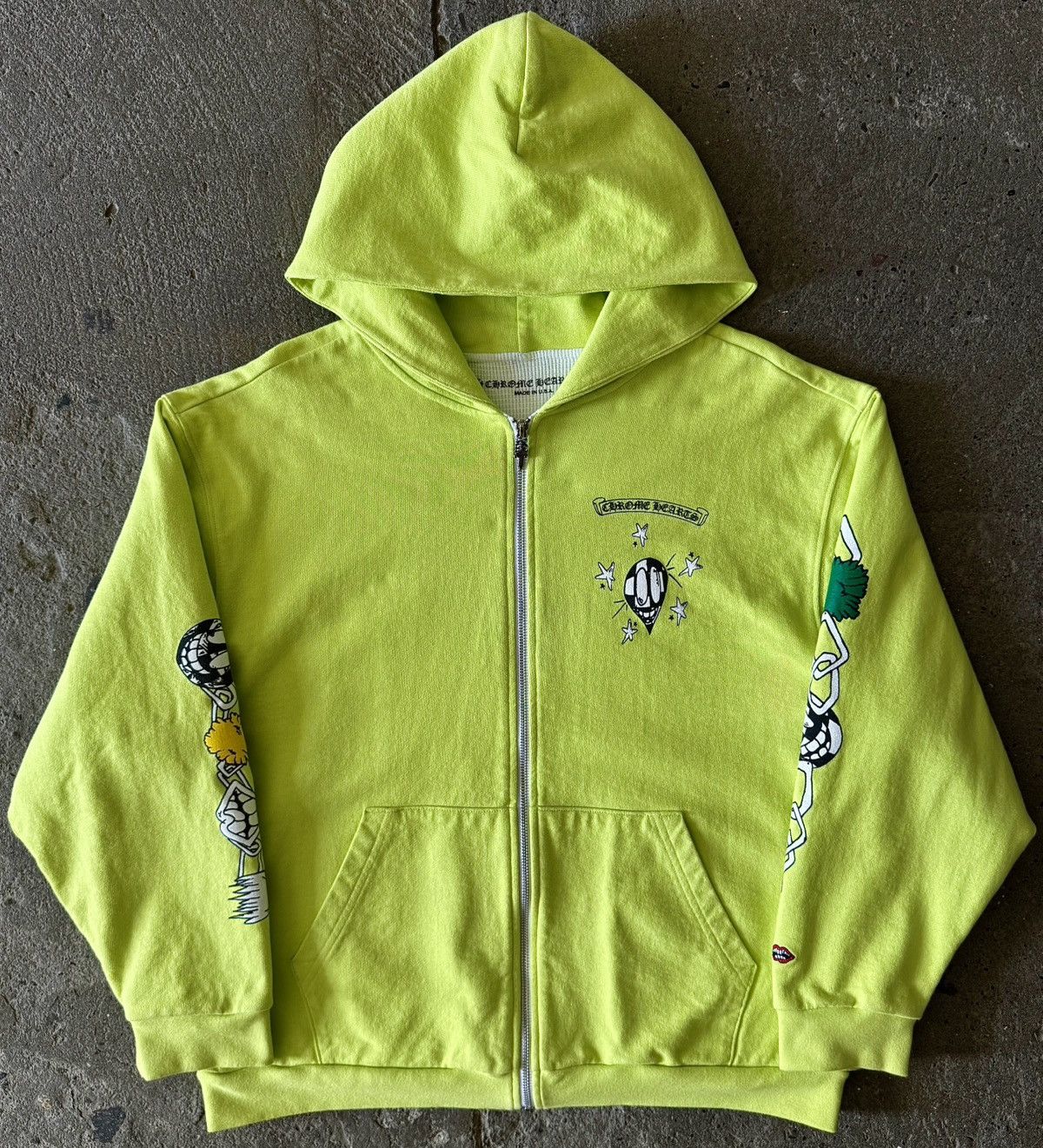 Chrome Hearts Chrome Hearts - Matty Boy - Thermal Zip - Link Hoodie Size US XL / EU 56 / 4 - 1 Thumbnail