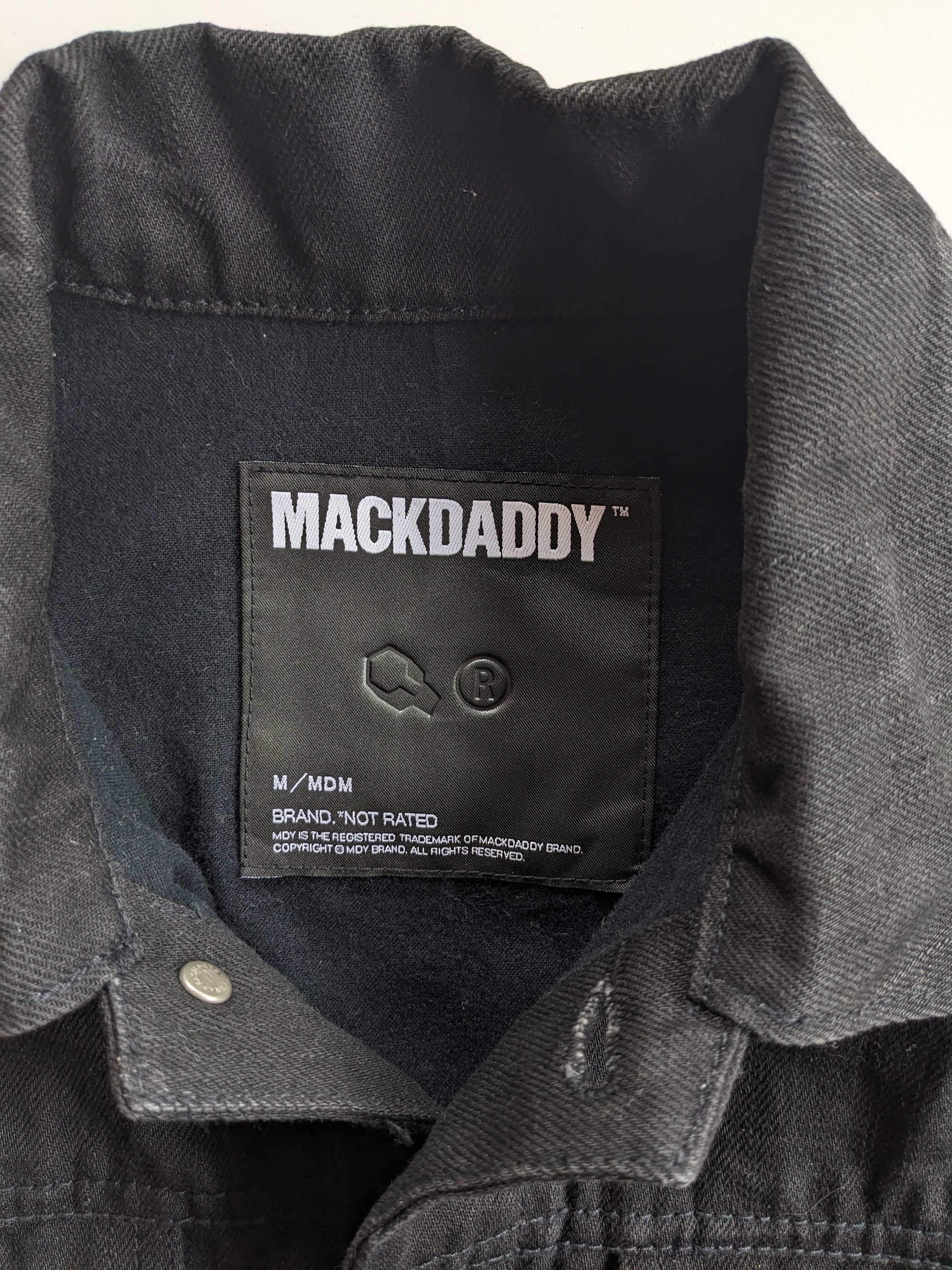 Japanese Brand × Seditionaries Mackdaddy studded punk denim jacket Size US M / EU 48-50 / 2 - 6 Thumbnail