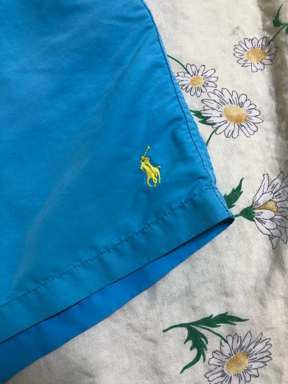 Polo Ralph Lauren Polo Ralph Lauren Mens Swim trunks Large Light Blue Size US 34 / EU 50 - 4 Thumbnail
