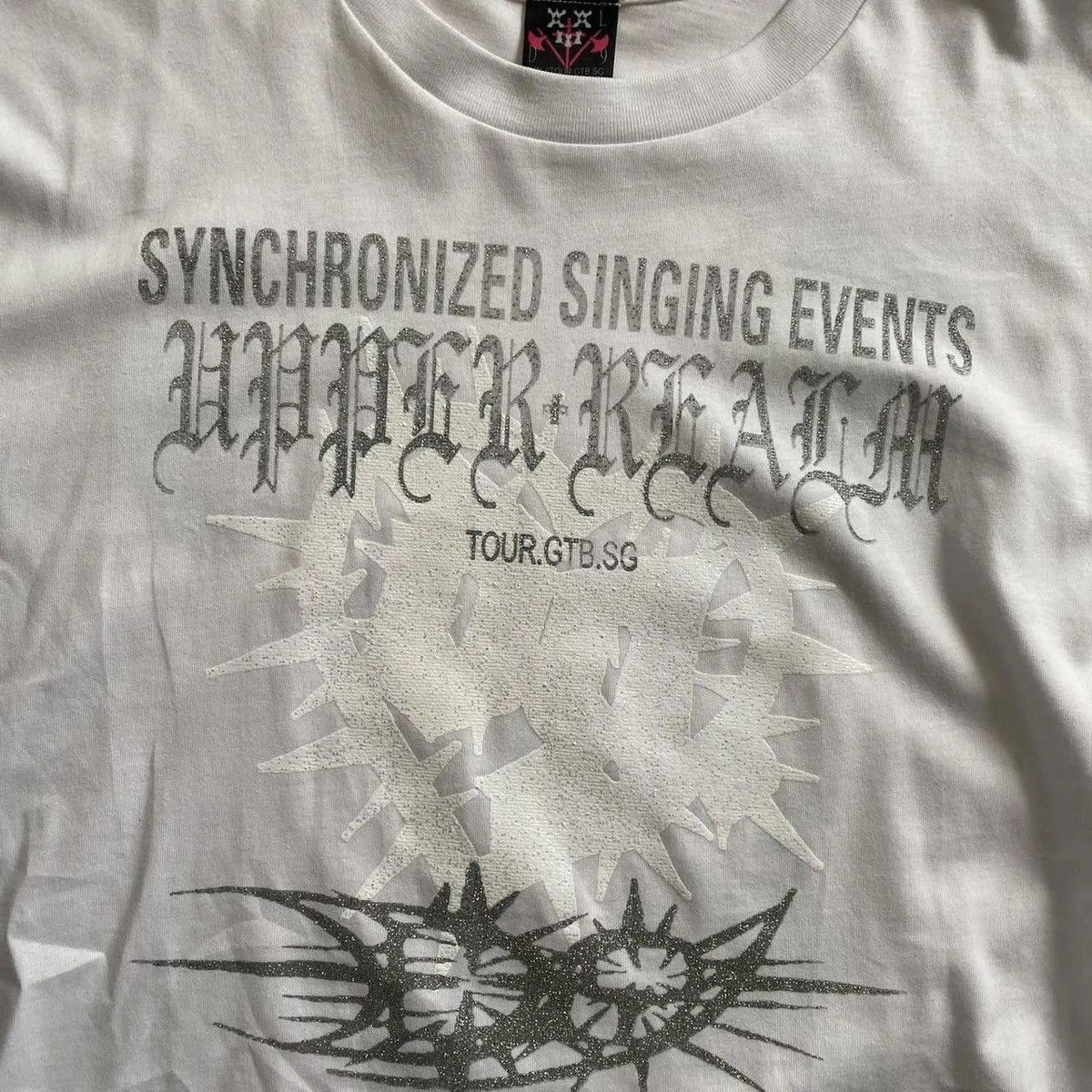 Drain Gang Drain gang La pop up white tee Size US XL / EU 56 / 4 - 1 Preview