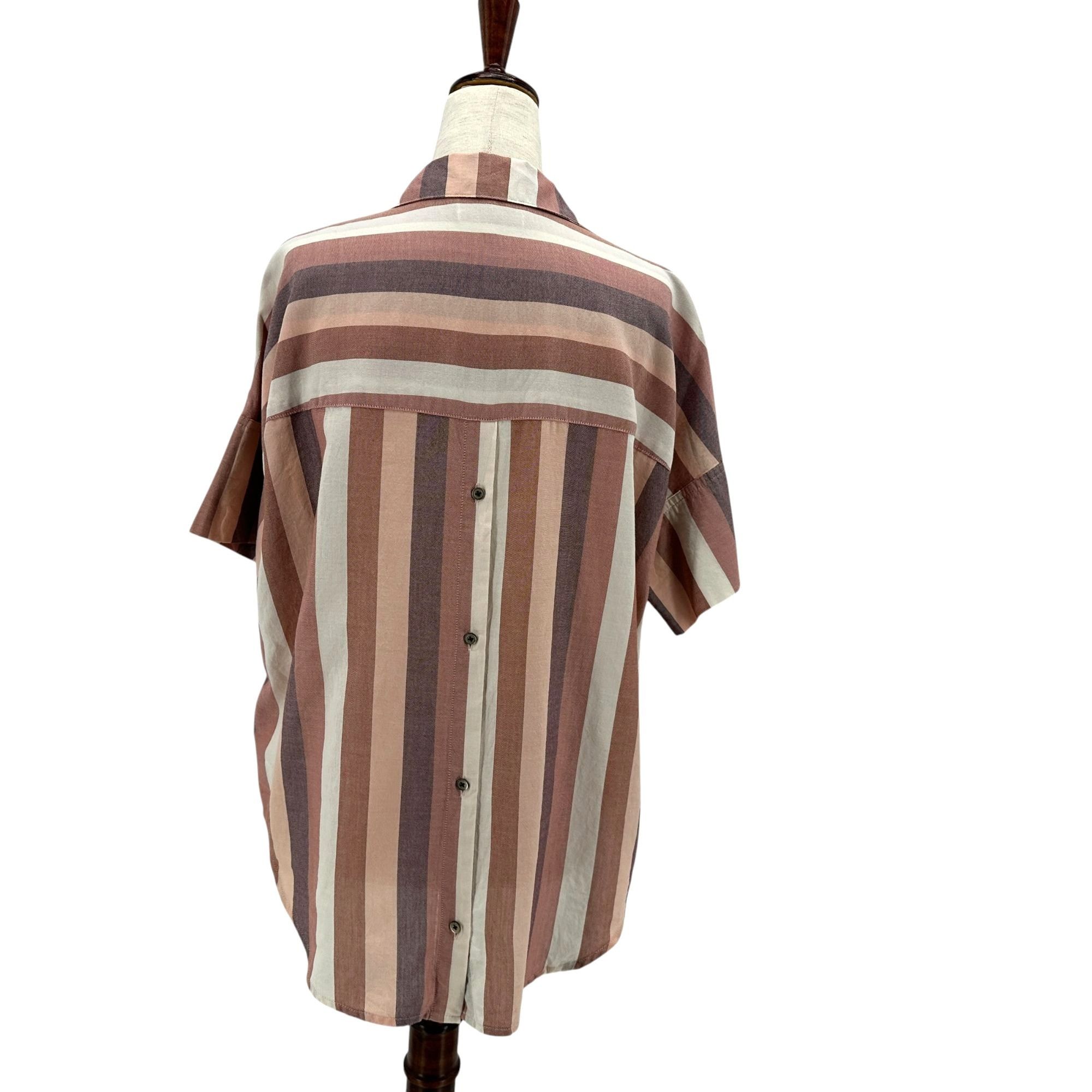 Madewell Madewell Womens XS Top Courier Button Button Back Shirt Size XS / US 0-2 / IT 36-38 - 5 Thumbnail