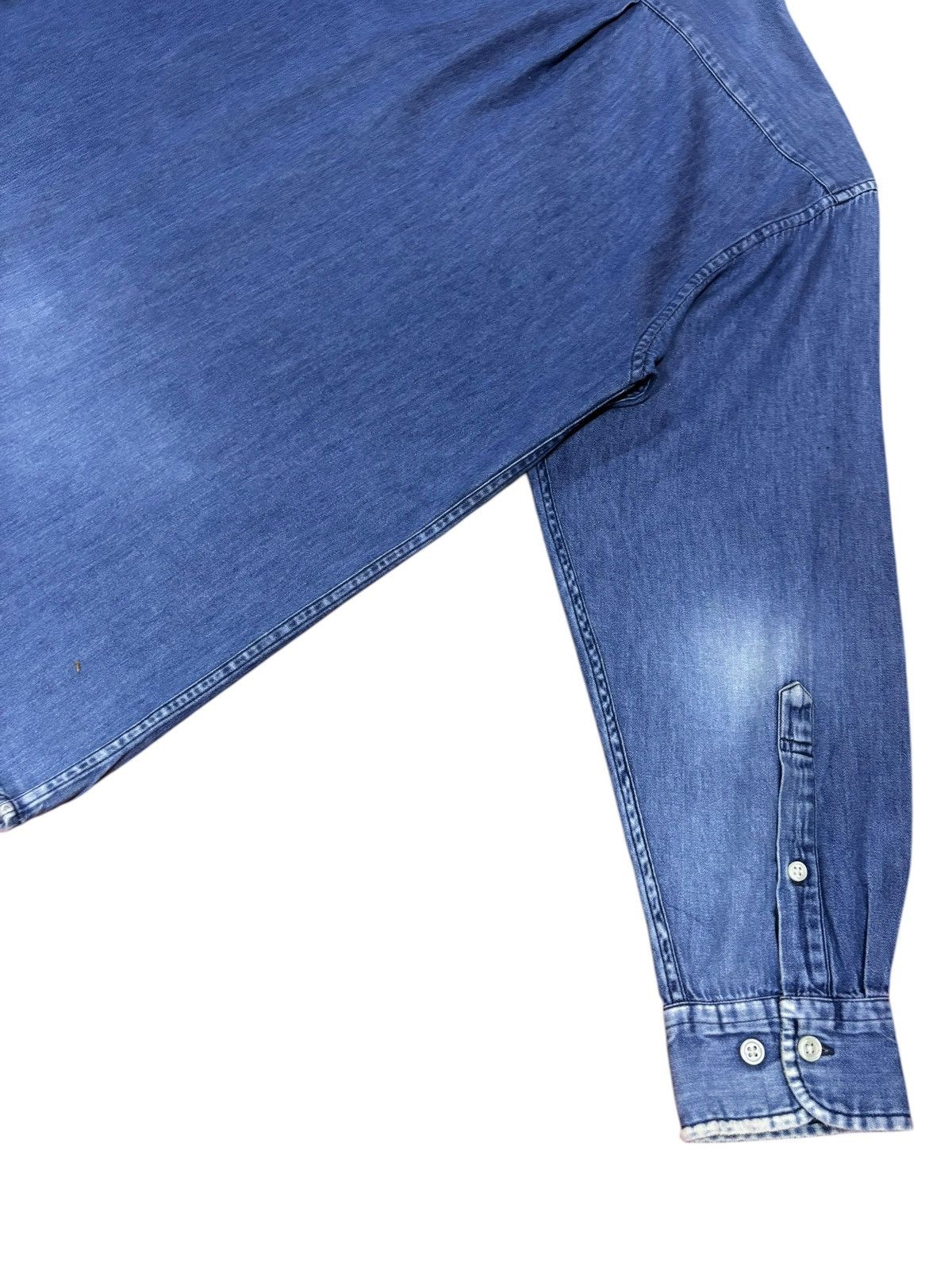 Edwin × Japanese Brand Vintage 90s Edwin Button Up Denim Size US XL / EU 56 / 4 - 8 Thumbnail