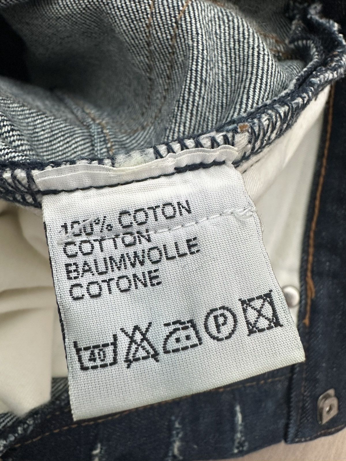 Dior Dior Homme SS05 Raw Denim Jeans MIJ Size US 27 - 6 Thumbnail