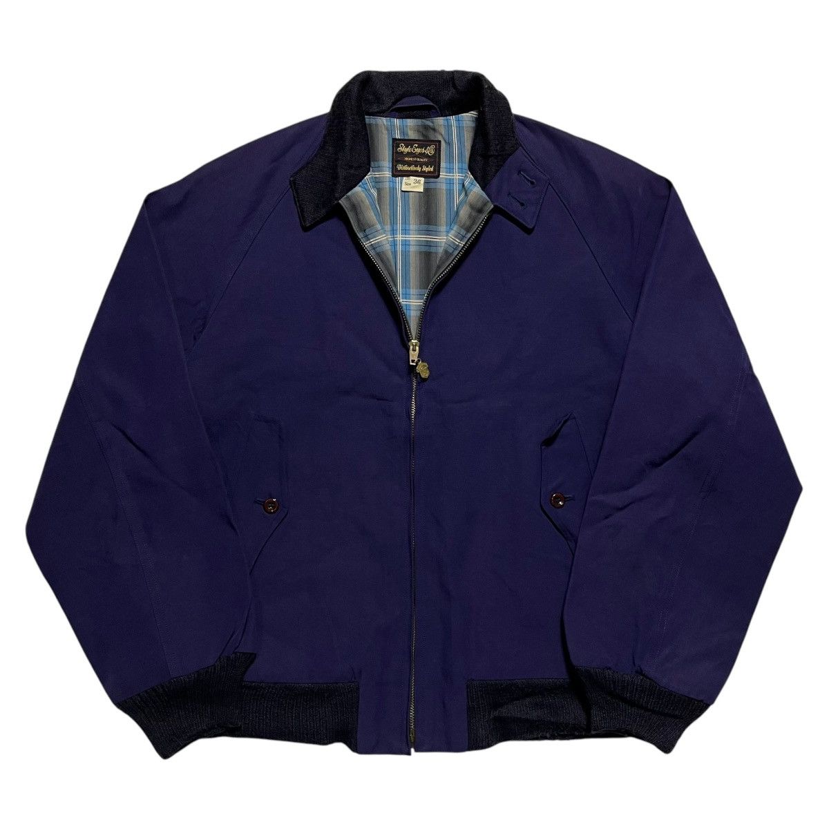 Sugar Cane × Toyo Enterprises × Vintage Vintage Style Eyes by Toyo Enterprises Plaid Linned Jacket Size US M / EU 48-50 / 2 - 3 Thumbnail