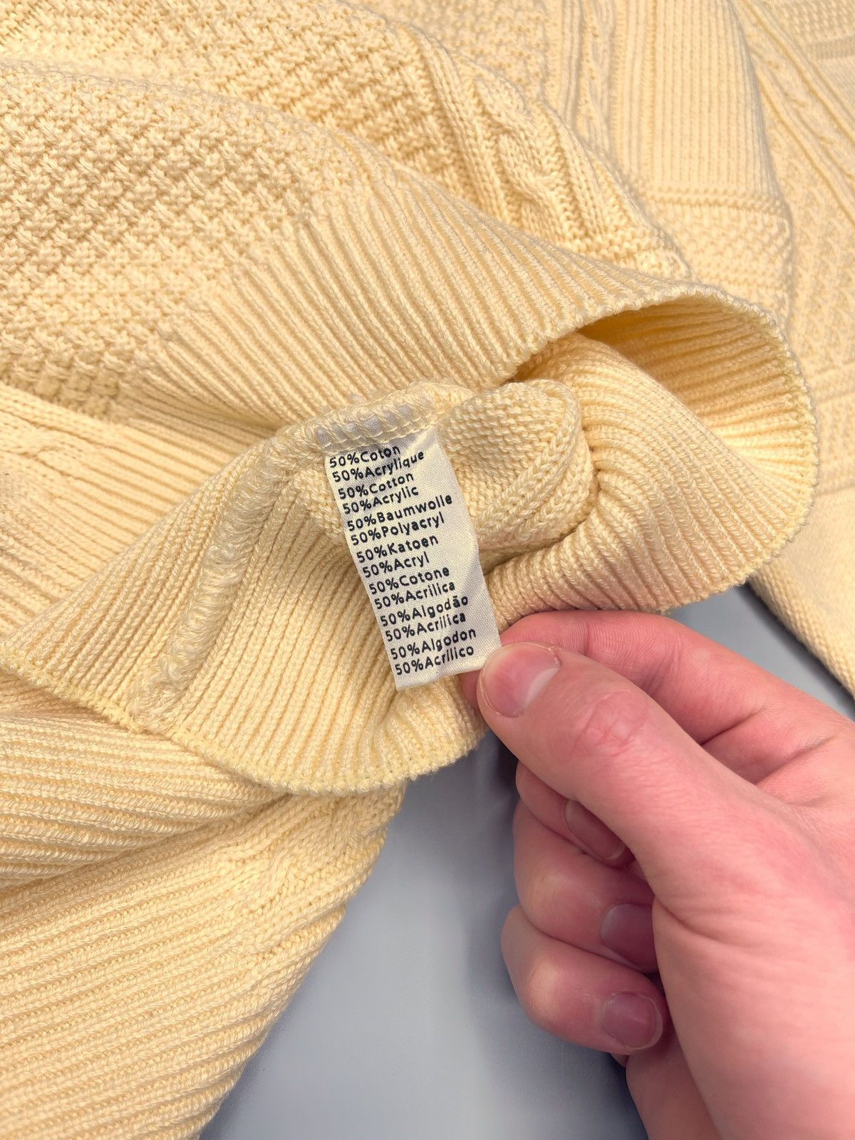 Lacoste × Vintage RARE Vintage 90’s Lacoste Sweater Y2k Size US L / EU 52-54 / 3 - 7 Thumbnail