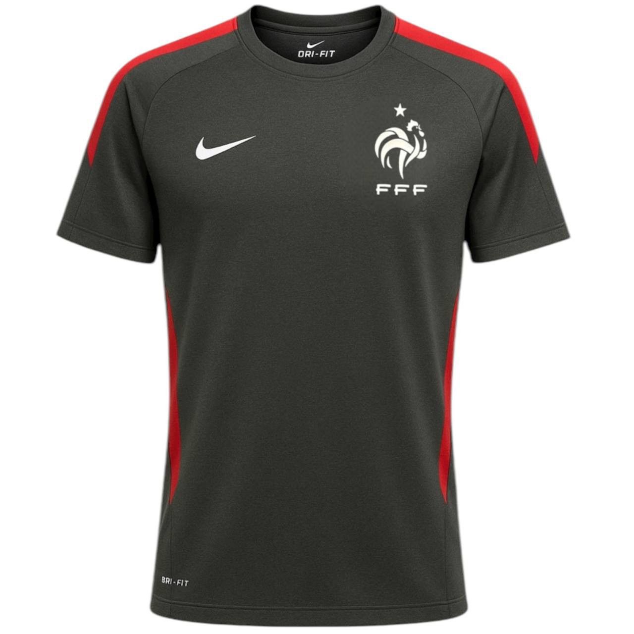 Nike 2011/12 FRANCE TEAM TRAINING SOCCER JERSEY FOOTBALL SHIRT L Size US L / EU 52-54 / 3 - 1 Thumbnail