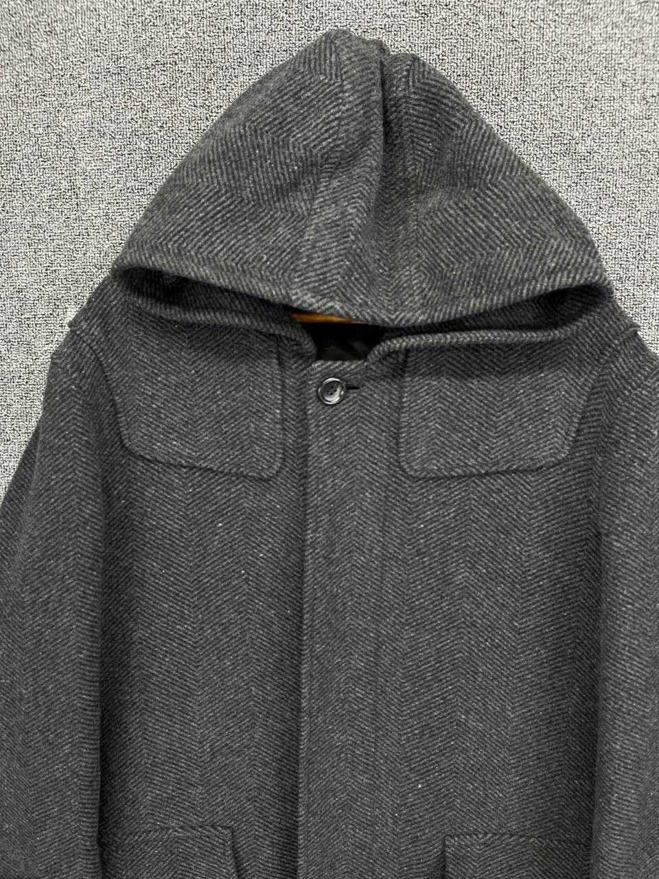 Alexander Julian Vintage Alexander Julian Luxury Hooded Wool Button Up Jacket Size US L / EU 52-54 / 3 - 4 Thumbnail