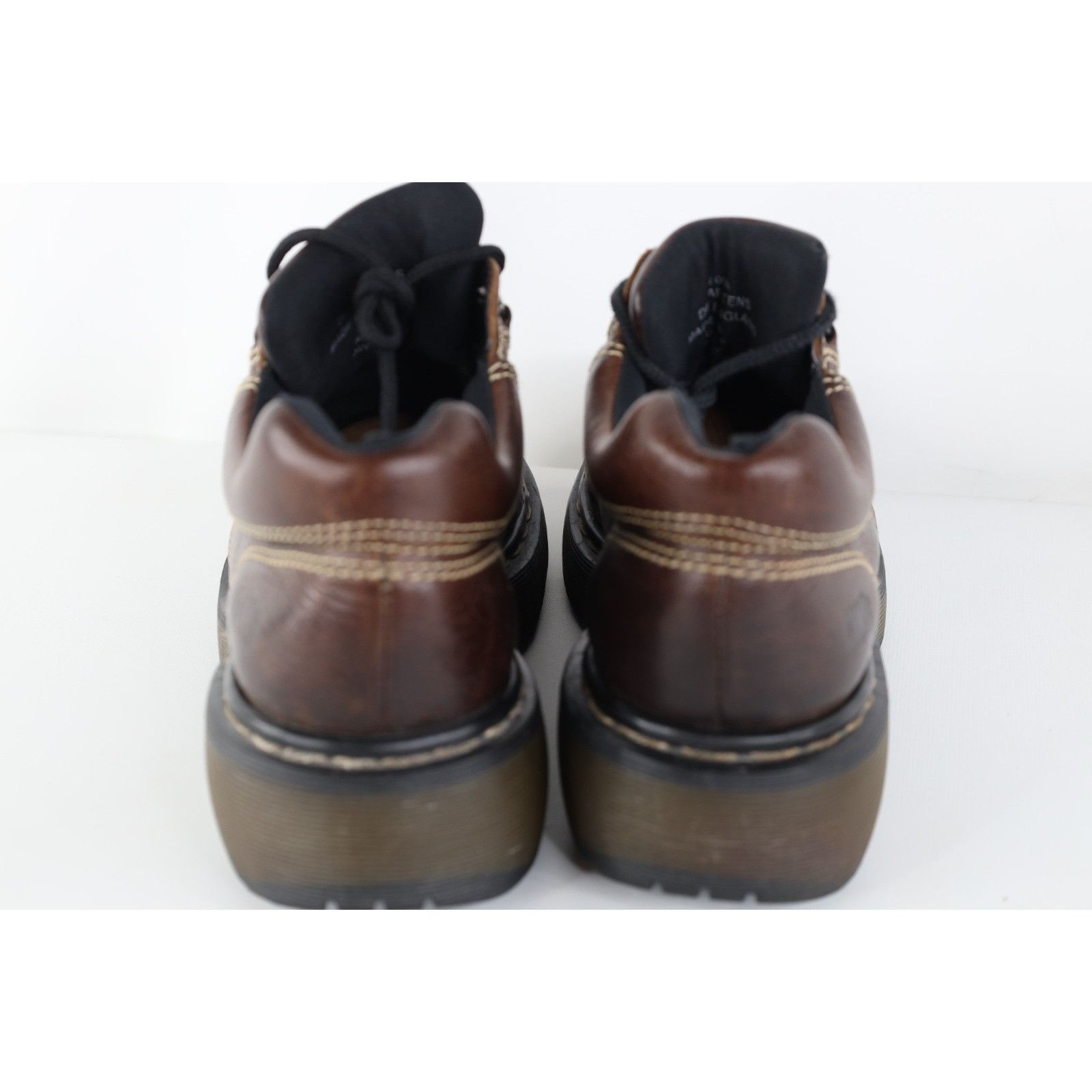 Dr. Martens Vintage 90s Dr Martens Doc Chunky Leather Platform Boots Size US 9 / EU 42 - 6 Thumbnail