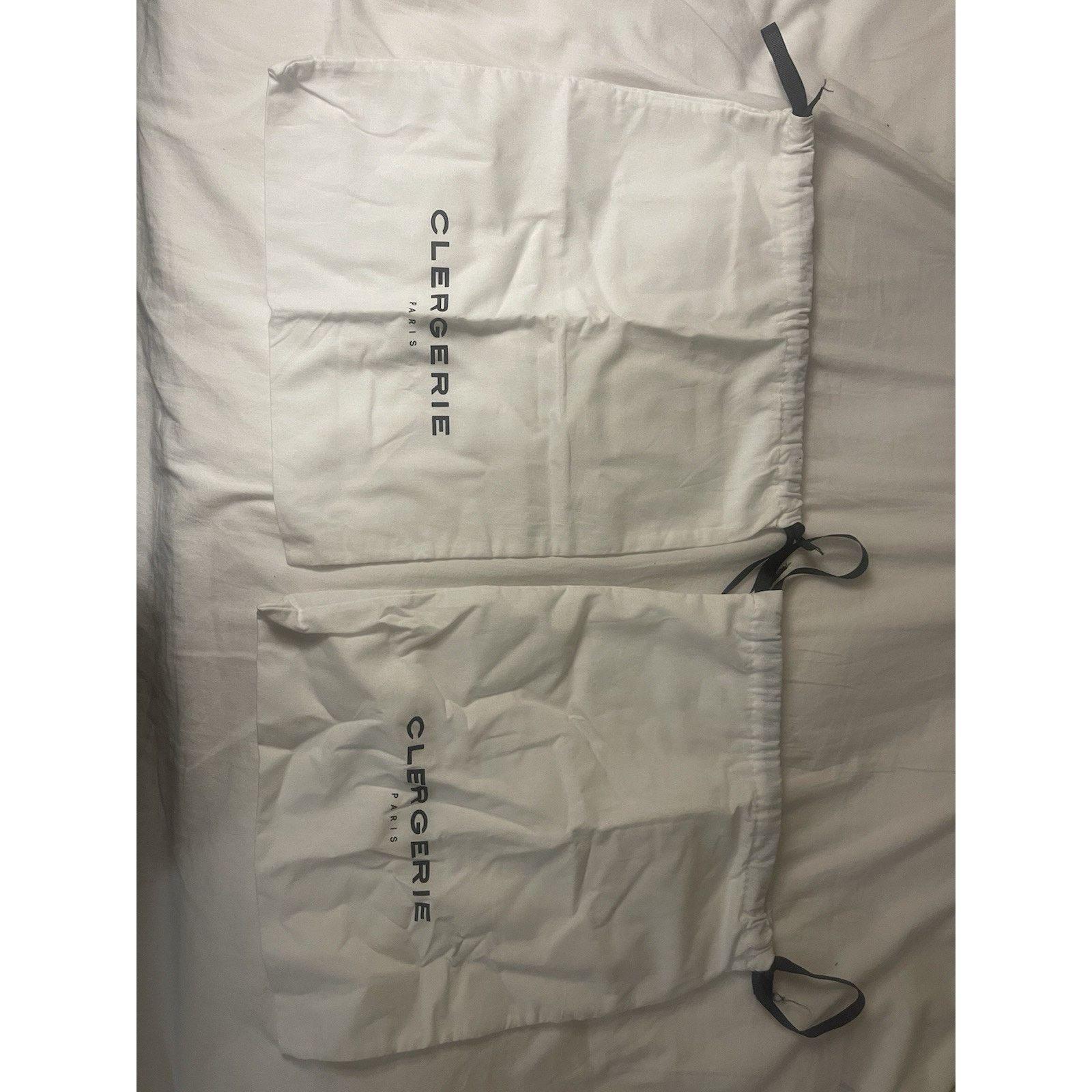 Robert Clergerie CLERGERIE PARIS Drawstring Shoe Dust Bag Cotton 14 X 10 Size ONE SIZE - 2 Thumbnail