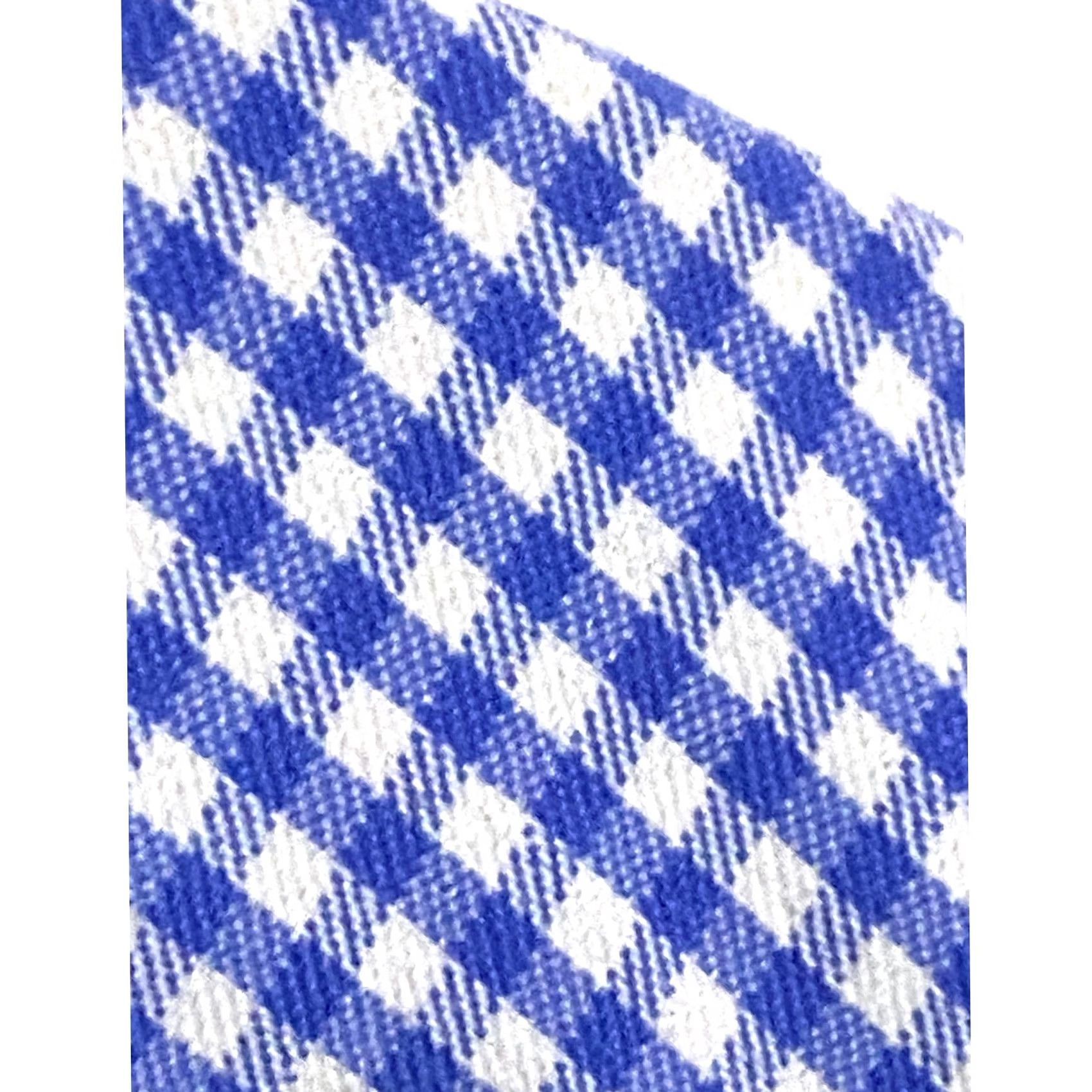 Vintage Donald Ross Button Shirt Mens XXL Blue White Gingham Golf Classic Office Work Size US XXL / EU 58 / 5 - 5 Thumbnail