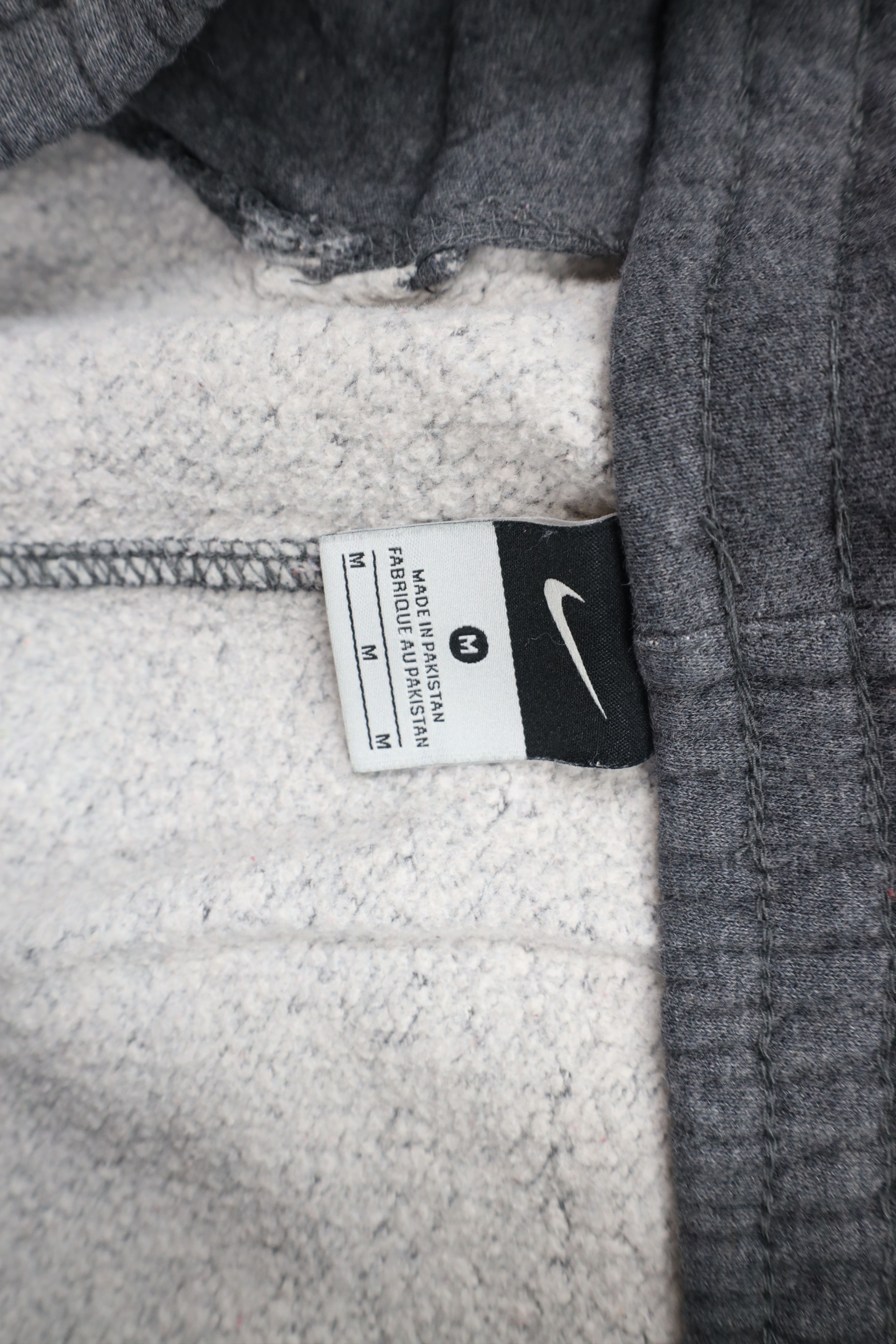 Nike × Vintage Vintage Nike Mini Swoosh Wide Leg Sweatpants Heather Gray Size US 34 / EU 50 - 6 Thumbnail