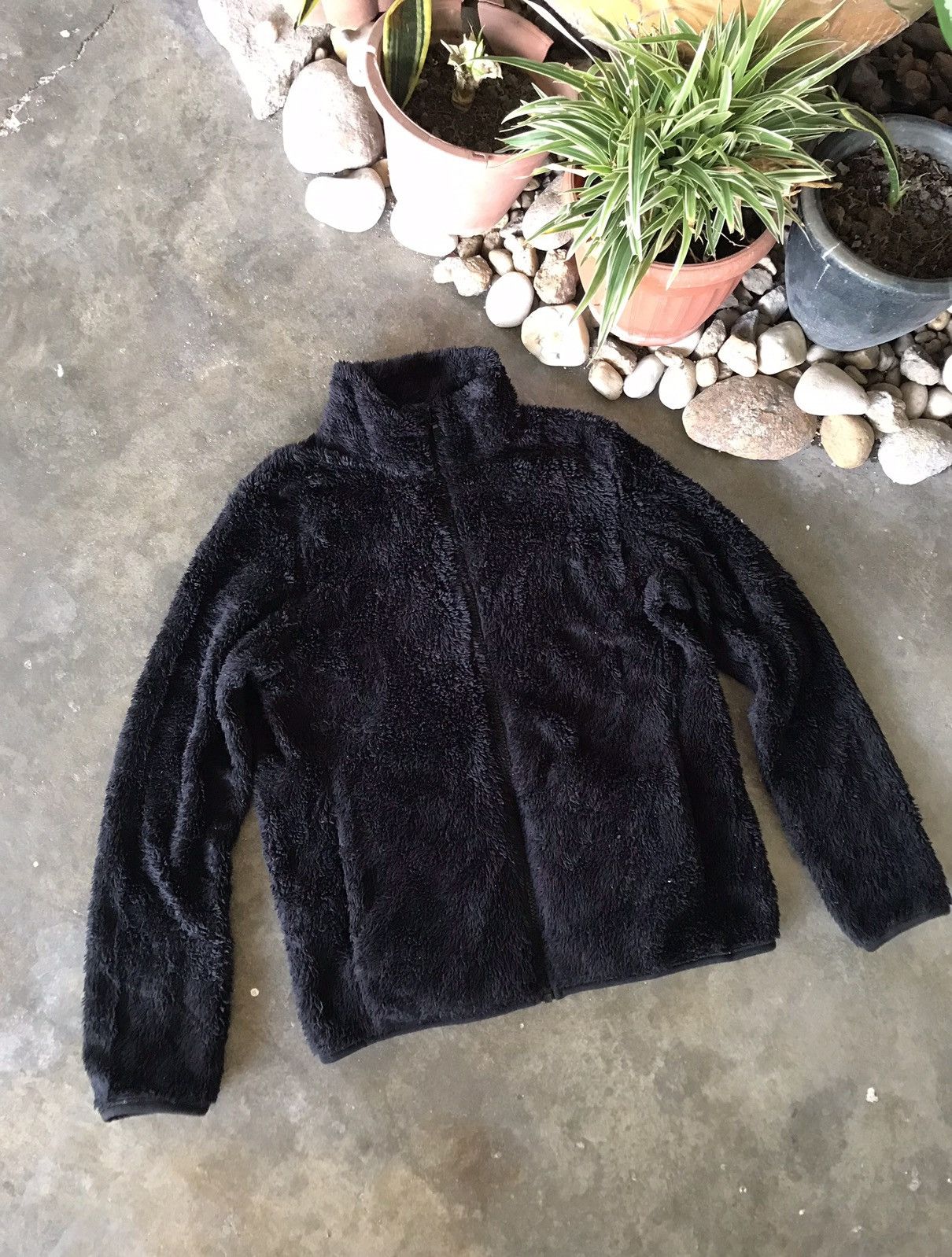 Japanese Brand × Uniqlo UNIQLO Design Deep pile Sherpa jacket Full Zipper 🔥 Size M / US 6-8 / IT 42-44 - 5 Thumbnail