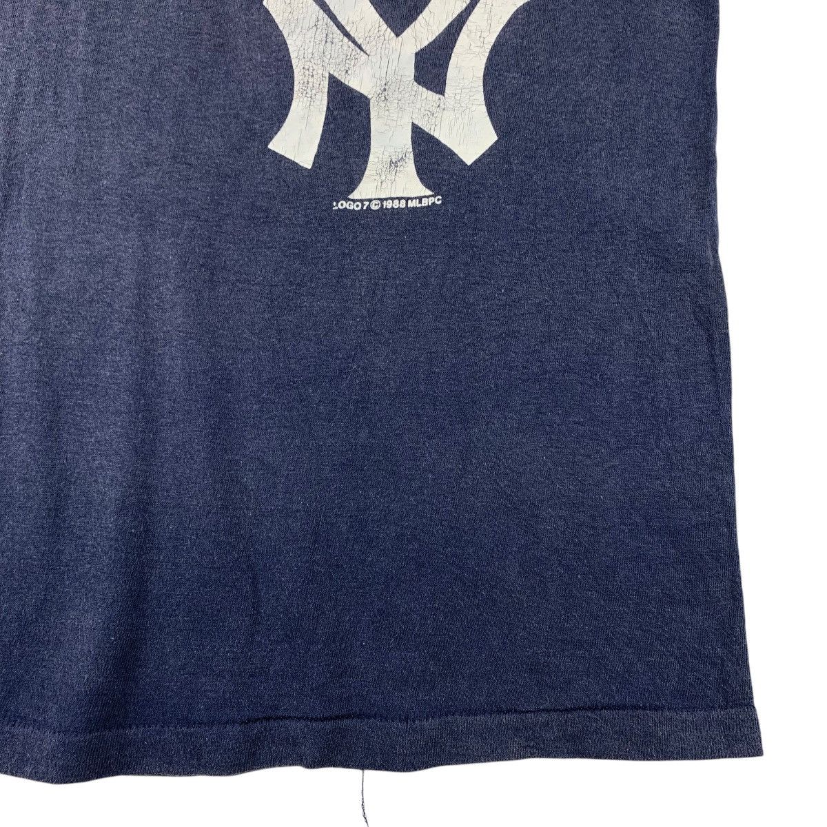 MLB × Vintage Vintage NEW YORK YANKEES MLb big spellout tee shirt Size US L / EU 52-54 / 3 - 8 Thumbnail