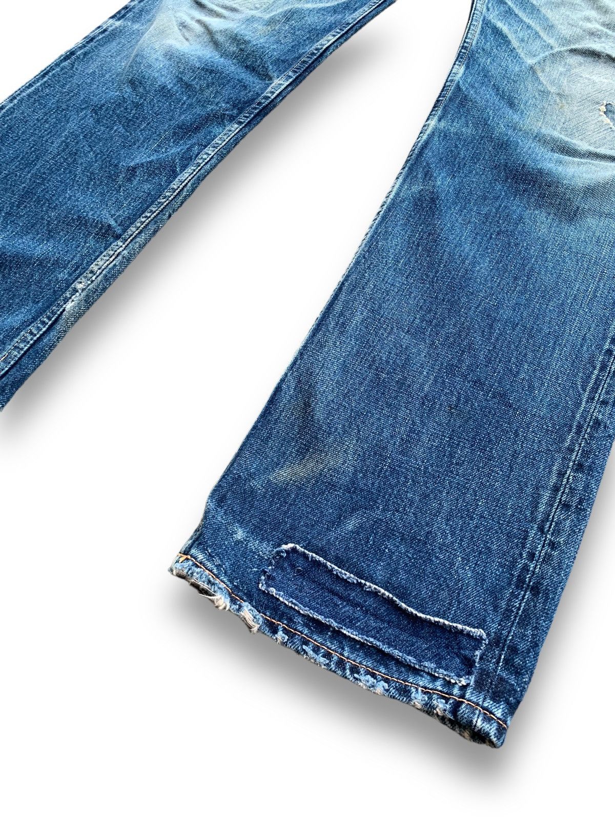 Kapital Kountry Hollywood Ranch Market HR405 Selvedge Patchwork Grunge Jeans Size US 31 - 16 Thumbnail