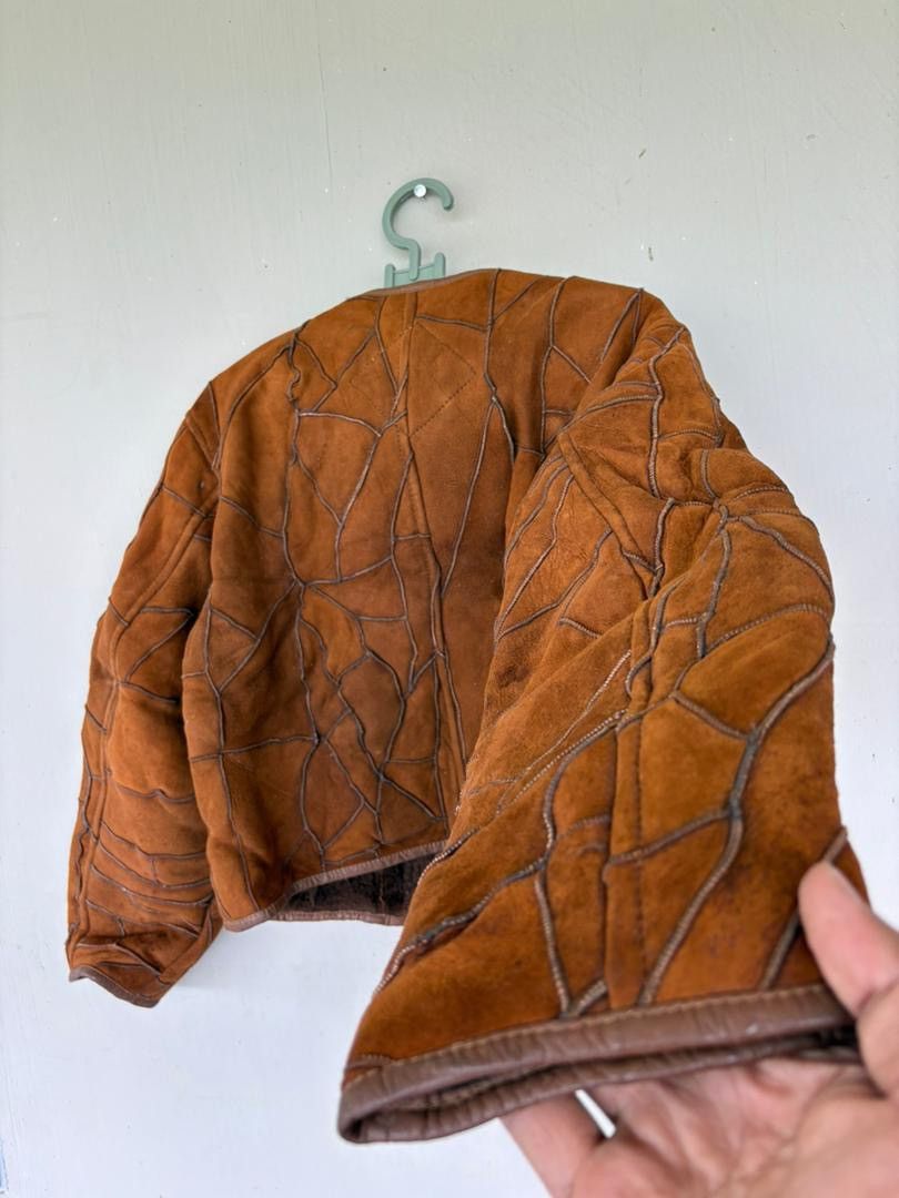 Issey Miyake Rare Item!! Hai Sporting Gear Leather Fur Jacket Design Size US M / EU 48-50 / 2 - 9 Thumbnail