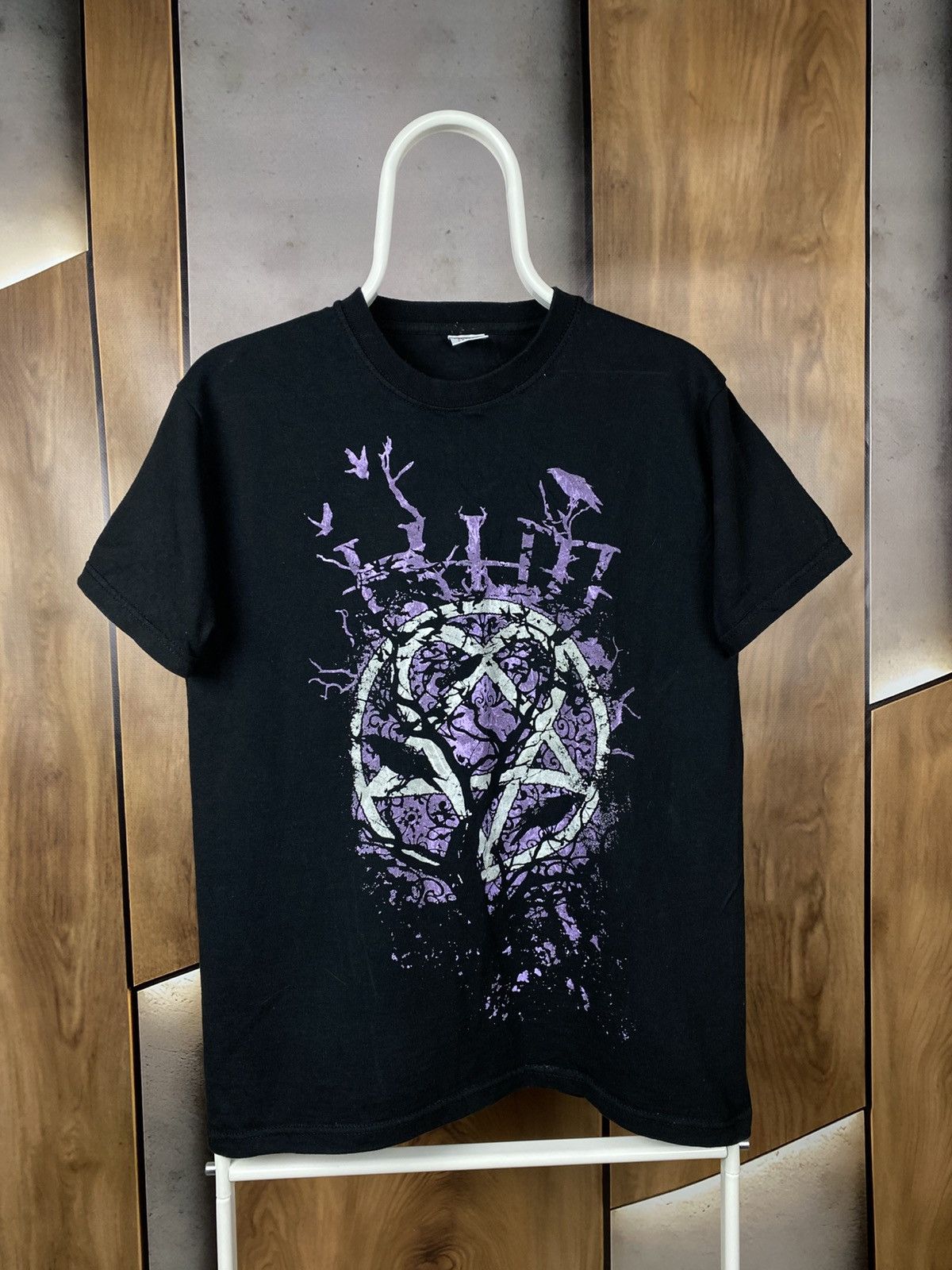 Band Tees 🎸Vintage T-Shiry HIM Crows Rock Band VTG Tee🎸 Size US M / EU 48-50 / 2 - 1 Thumbnail