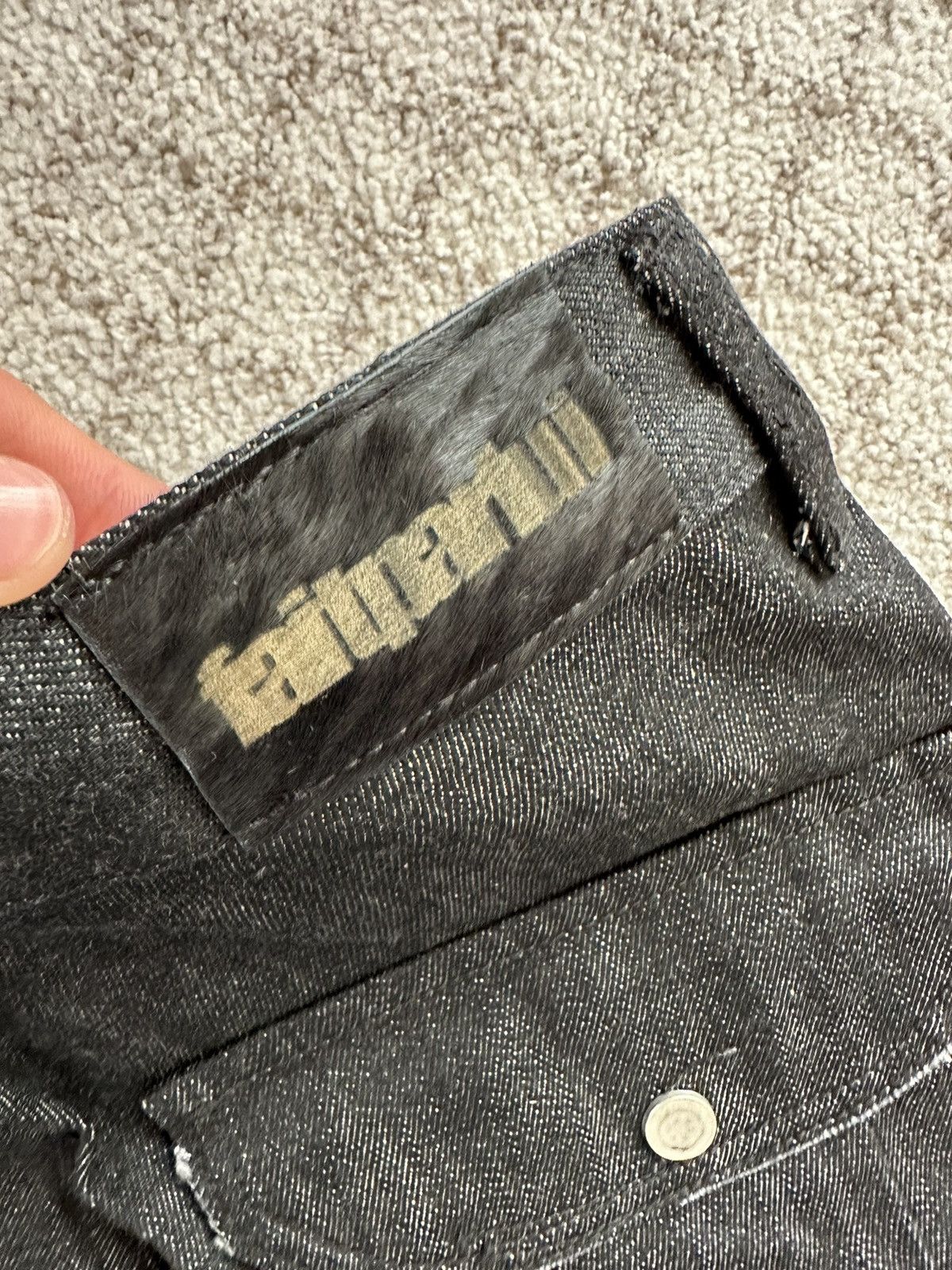 Other LesDemonsPortent Black Cargo Denim Size US 32 / EU 48 - 7 Thumbnail