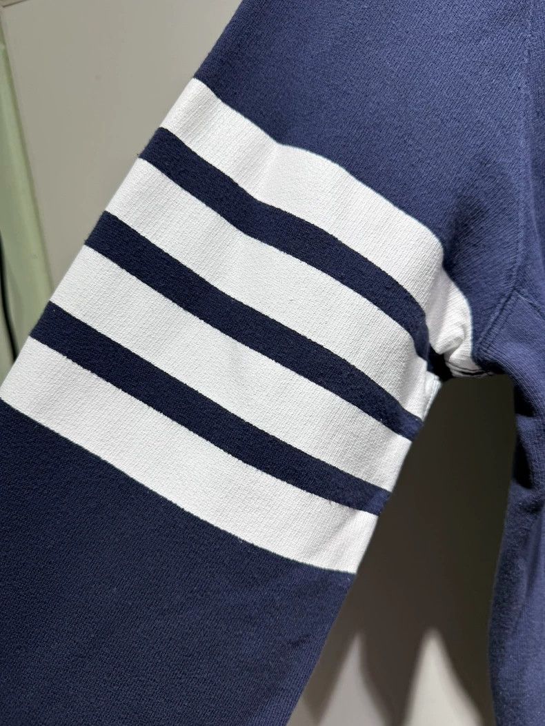 Thom Browne thom browneInk blue offset printed zipper jacket 2503-Nexta Size US M / EU 48-50 / 2 - 5 Thumbnail