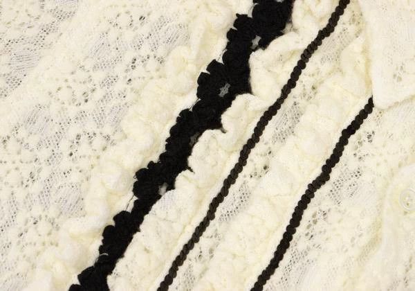 Comme des Garcons Comme Des Garcons Beige vintage striped design top Size M / US 6-8 / IT 42-44 - 5 Thumbnail