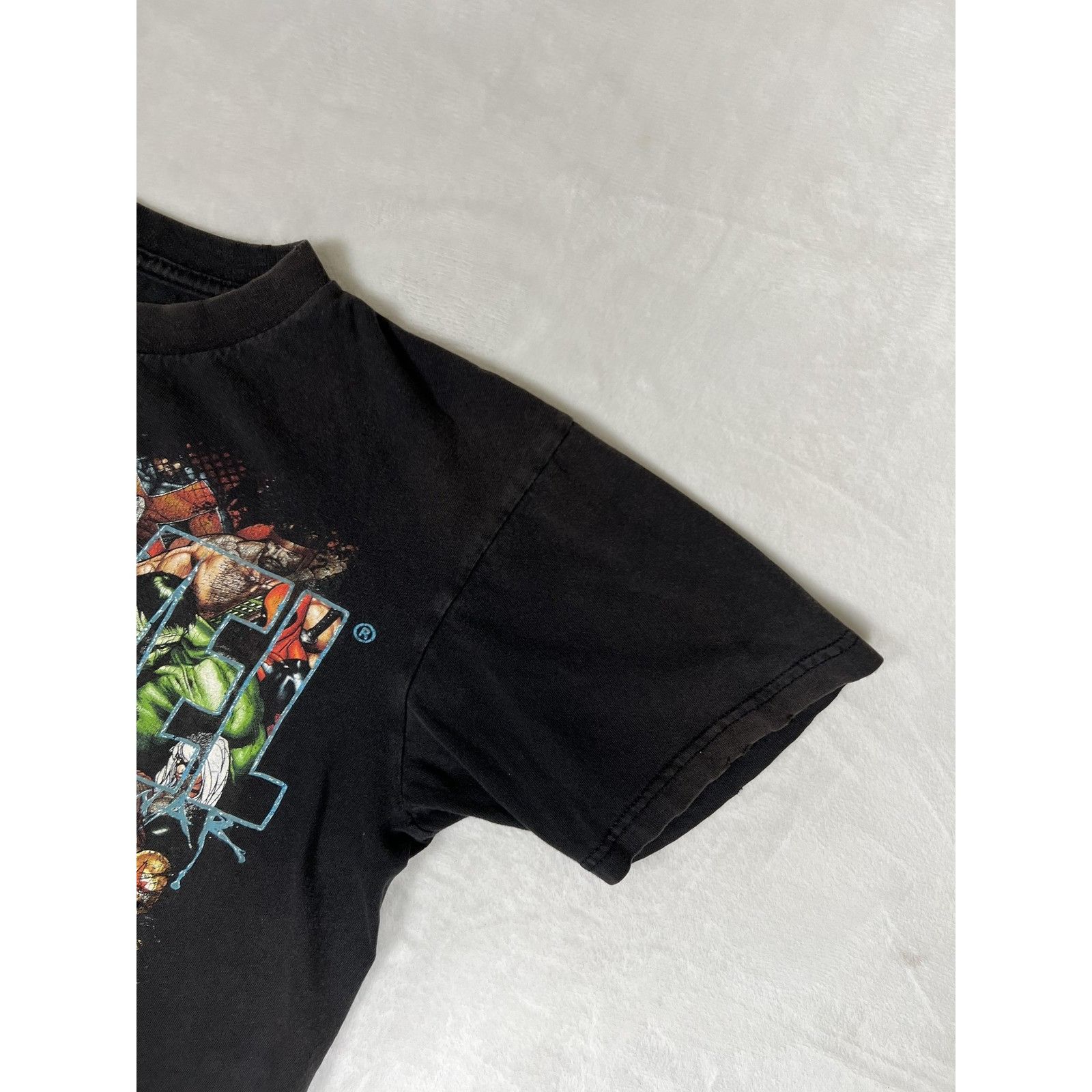 Marvel Comics Vintage Marvel T-Shirt Size M/L Black Civil War Heroes Mad E Size US M / EU 48-50 / 2 - 5 Thumbnail