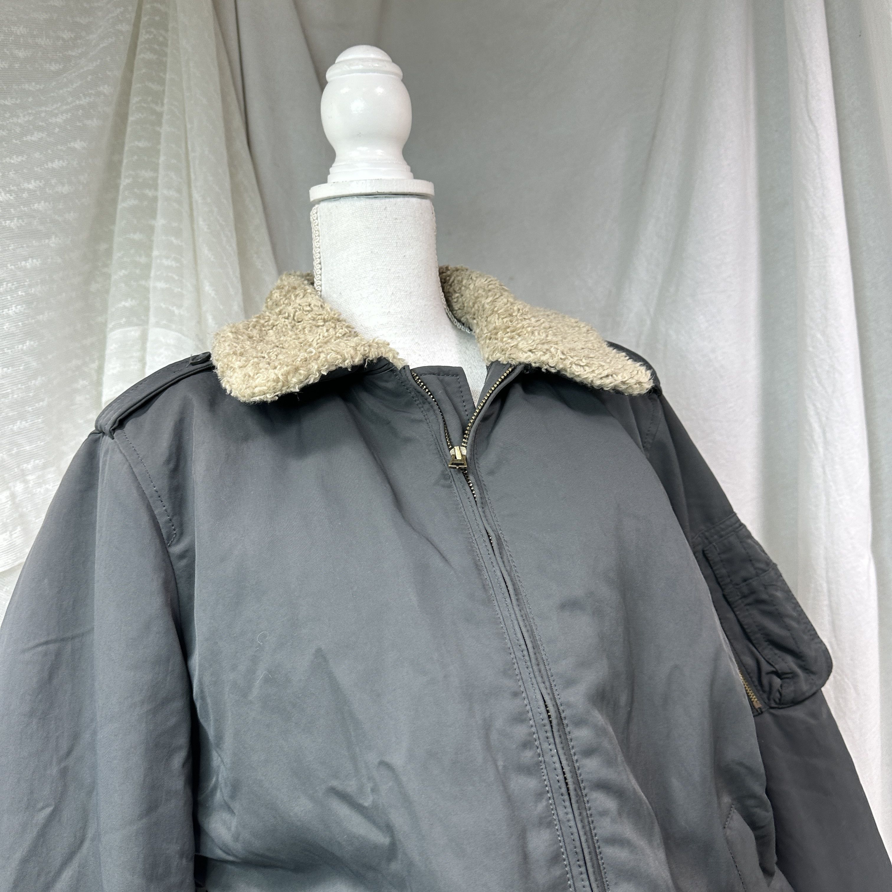 Benetton Vintage Streetwear Gorpcore Benetton Bomber Jacket Y2K Size US M / EU 48-50 / 2 - 7 Thumbnail