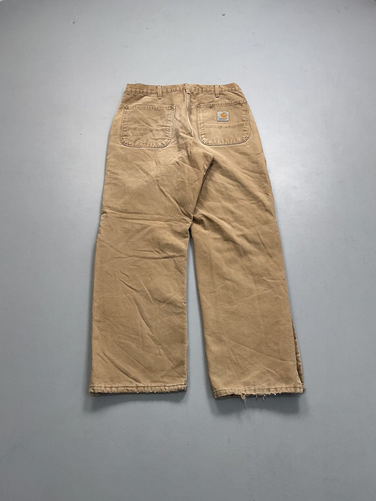Carhartt Vintage Carhartt B10 BRN quintet line carpenter workwear Size US 32 / EU 48 - 2 Thumbnail