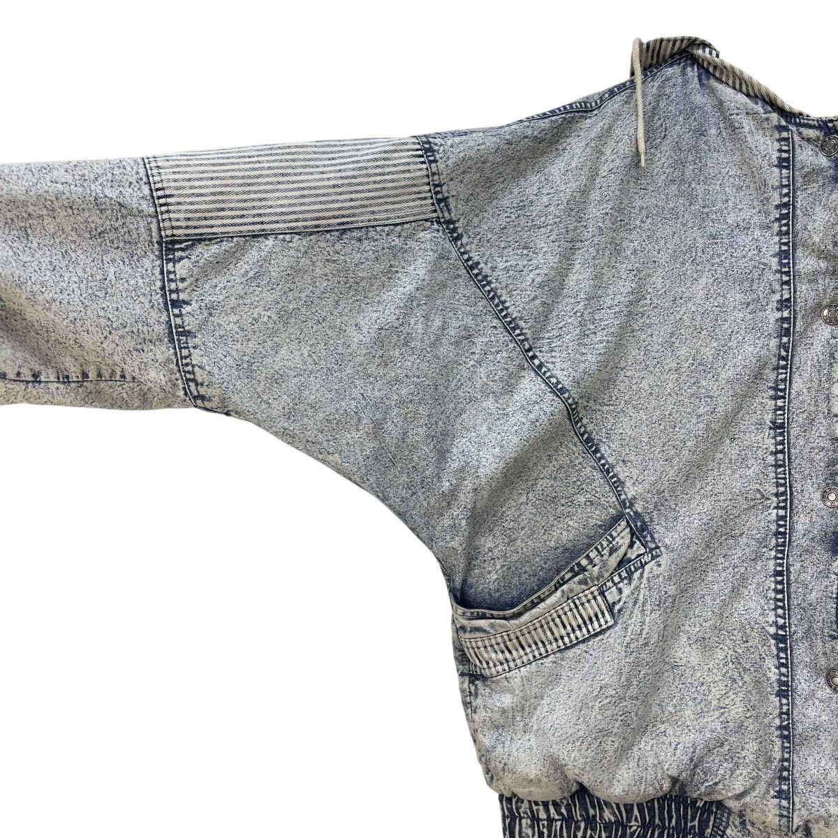 Other 💥East West By Panda Group Bomber Acid Wash Jacket Size US L / EU 52-54 / 3 - 9 Thumbnail