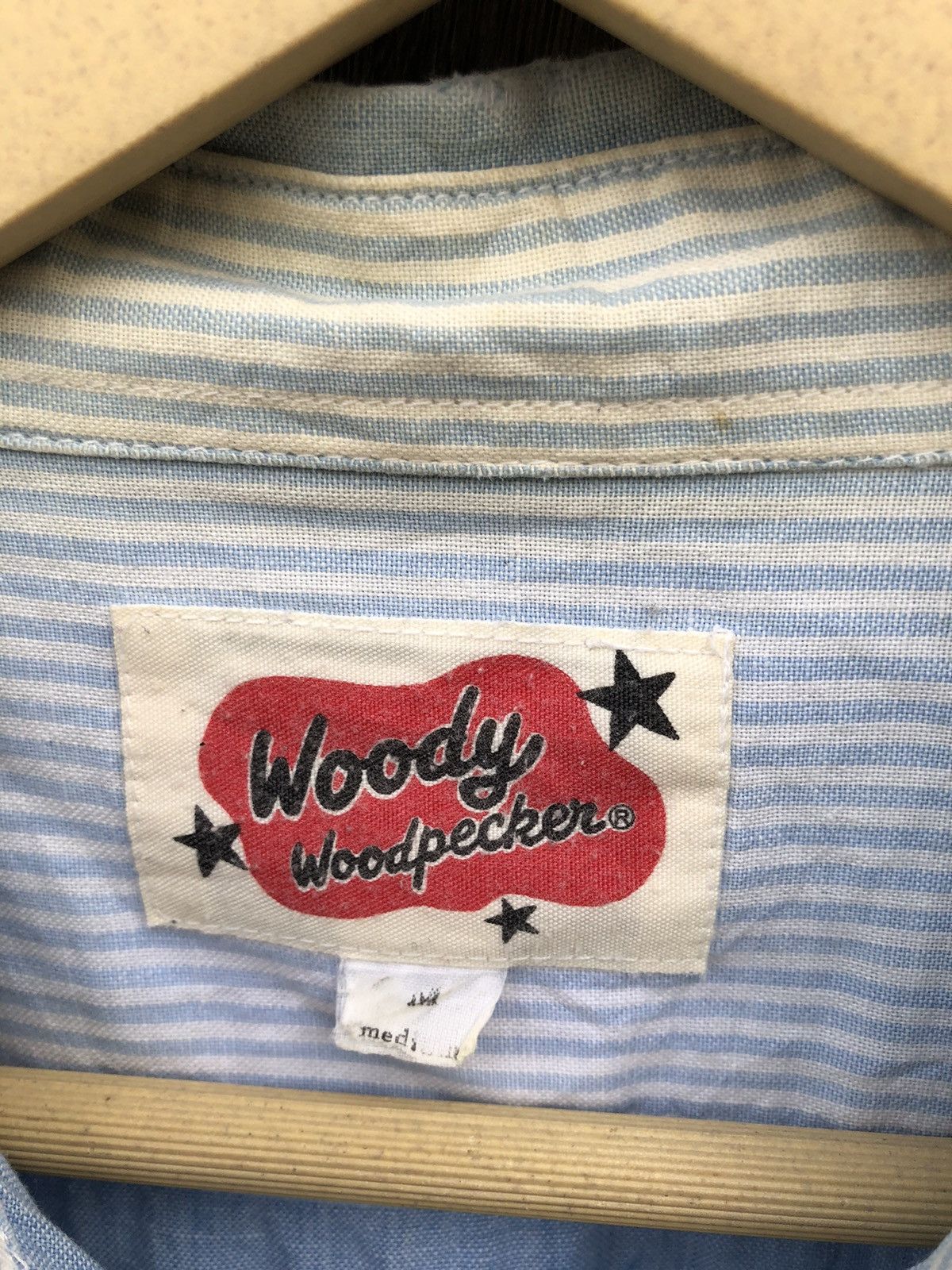 Cartoon Network Woody Woodpecker Cartoon Shirt Button up Size US M / EU 48-50 / 2 - 5 Thumbnail