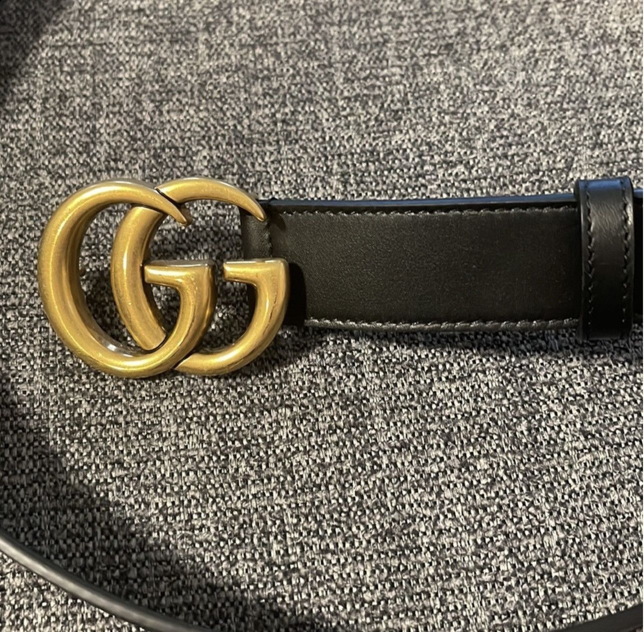 Gucci Black double g Gucci belt Size ONE SIZE - 3 Thumbnail