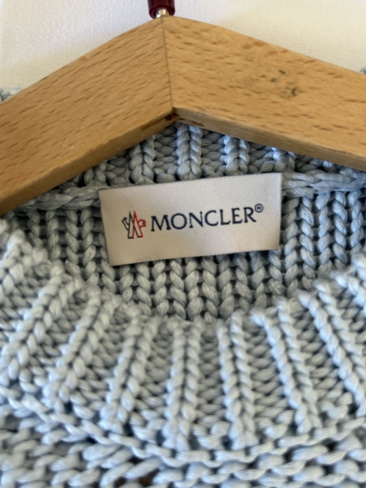 Moncler Moncler Peanuts Snoopy Tricot Knit Sweater Light blue Size US XS / EU 42 / 0 - 5 Thumbnail