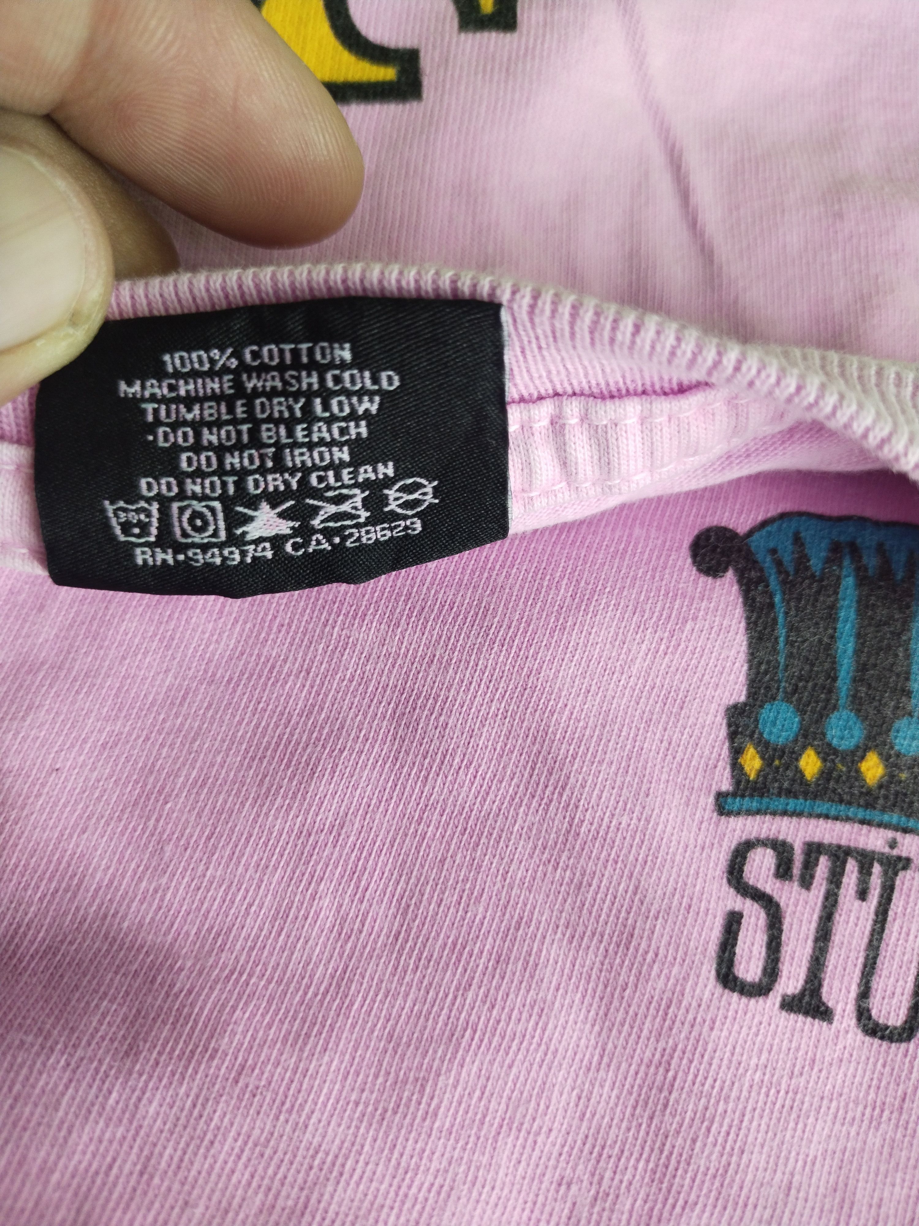 Stussy Stussy The Crown Pink Shirt Size US M / EU 48-50 / 2 - 9 Thumbnail