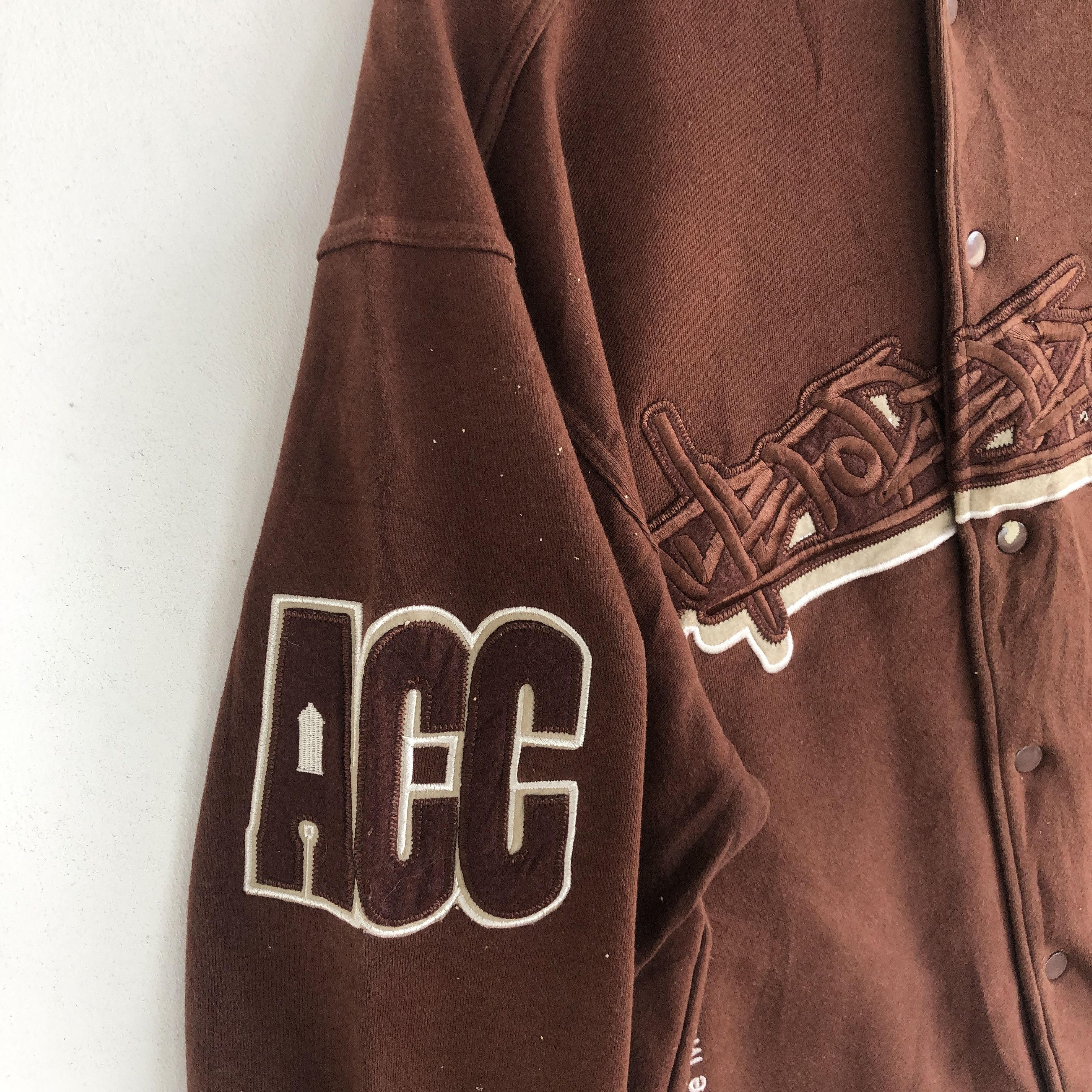 Japanese Brand × Vintage Vintage Japanese ACC Varsity Sweater Letterman Sweatshirt Size US XL / EU 56 / 4 - 8 Thumbnail