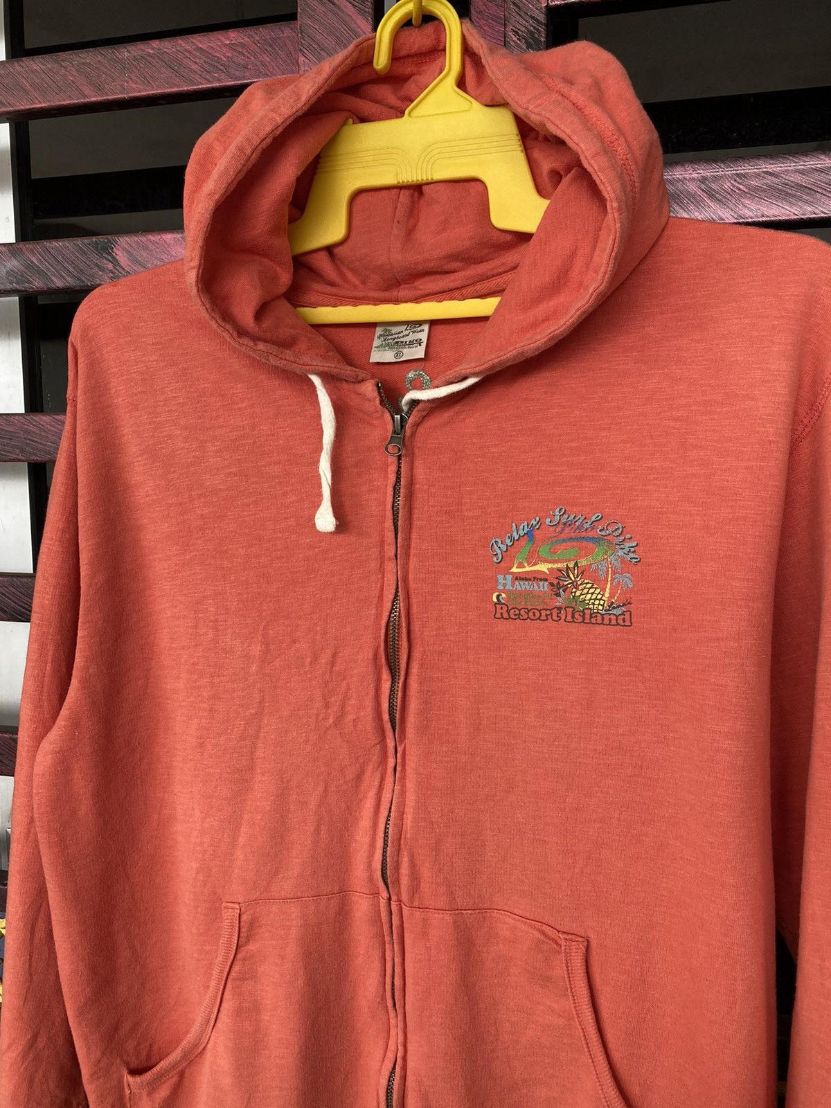 Vintage 🔥 Rare 🔥 Vintage Surf Piko Hoodie Embroidery Design Size US XL / EU 56 / 4 - 2 Thumbnail