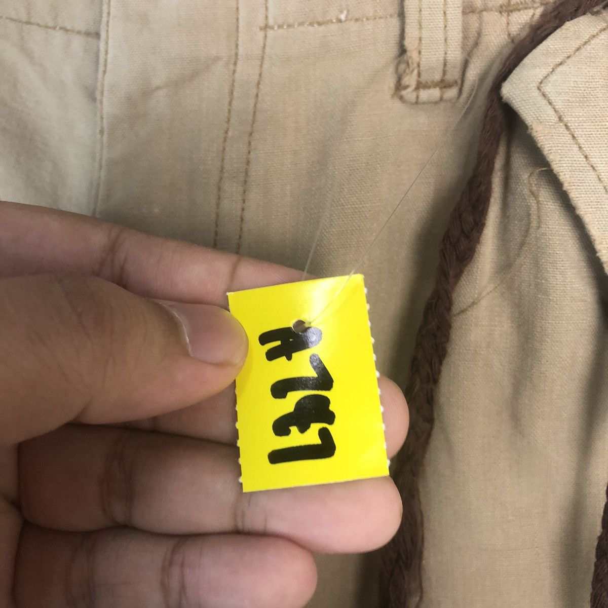 Japanese Brand CnCv Brown Cargo utility tactical Multipocket Pants #A747 Size US 31 - 14 Thumbnail