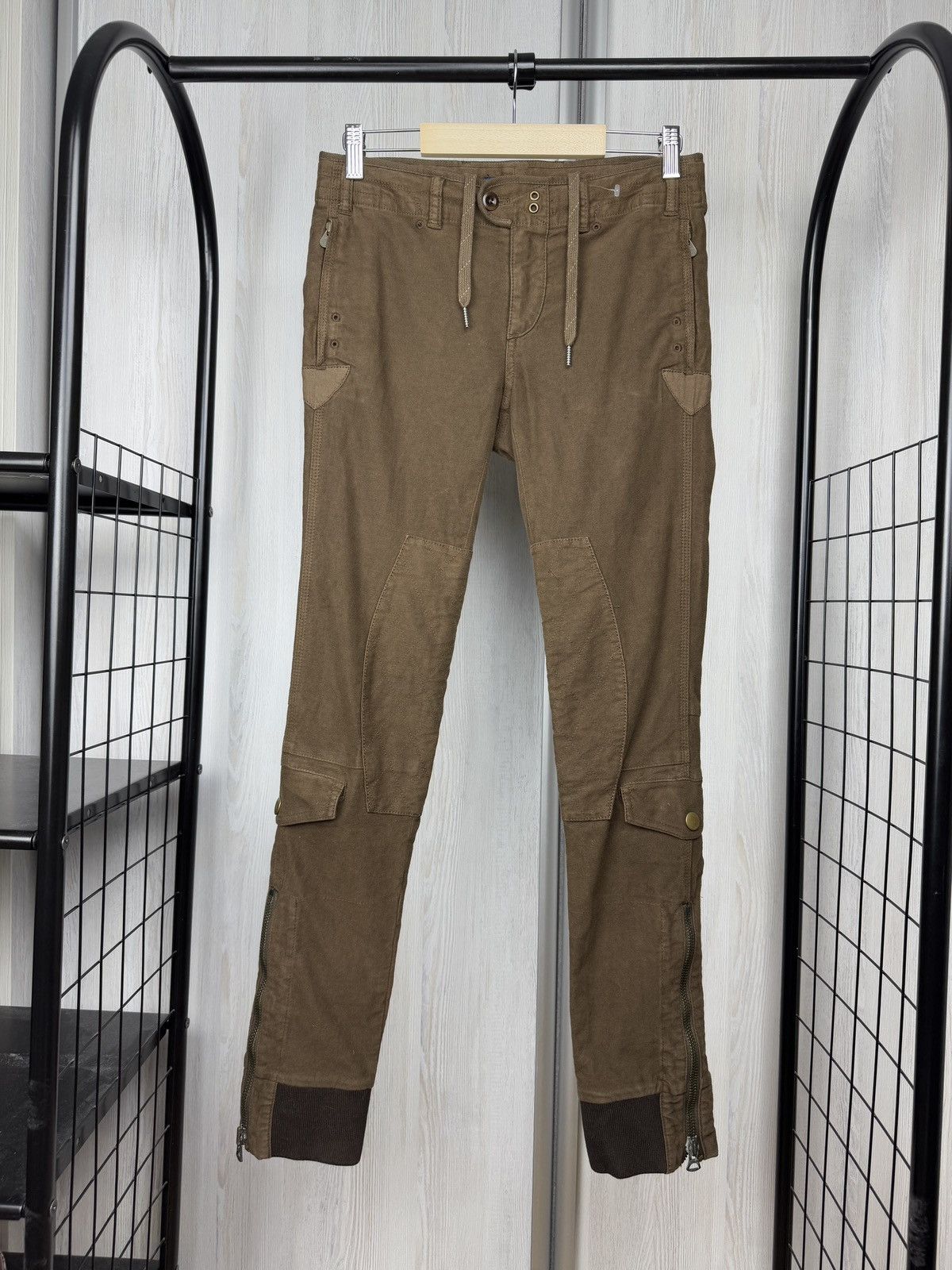Ralph Lauren Ralph Lauren Cargo Equestrian Riding Stretch Ankle Pants Size 28" / US 6 / IT 42 - 1 Thumbnail