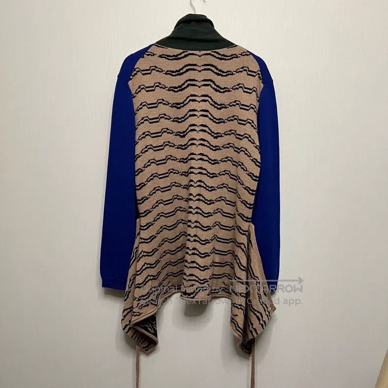 Loewe Loewe Irregular Fake Two-Piece Wool Sweater Size M Size US M / EU 48-50 / 2 - 2 Thumbnail