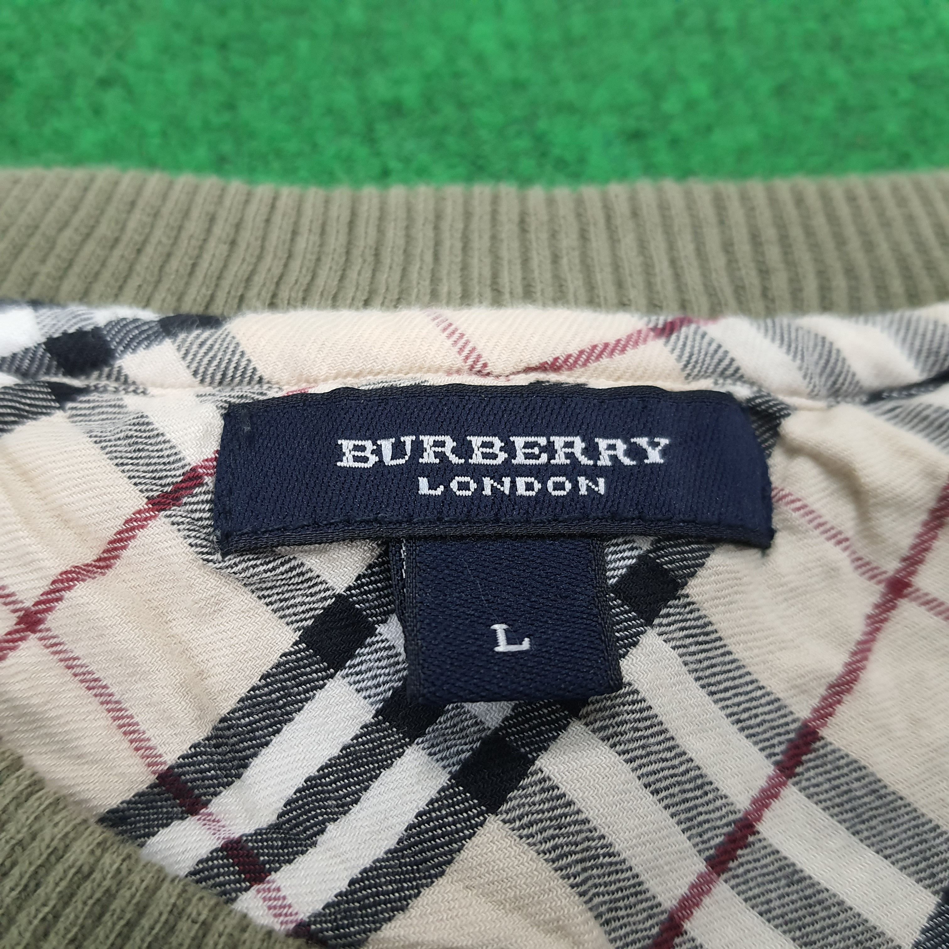 Burberry × Vintage Vintage Burberry London Sweatshirt Size US M / EU 48-50 / 2 - 5 Thumbnail
