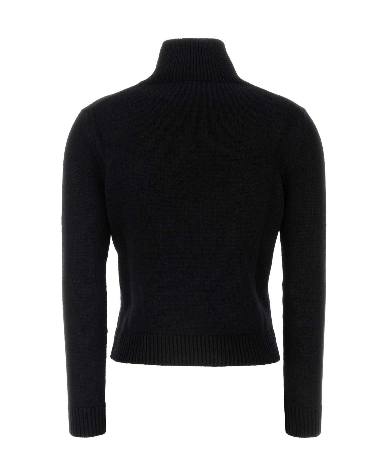 Balenciaga o1tr1nto0326 Sweater in Black Size L / US 10 / IT 46 - 2 Thumbnail
